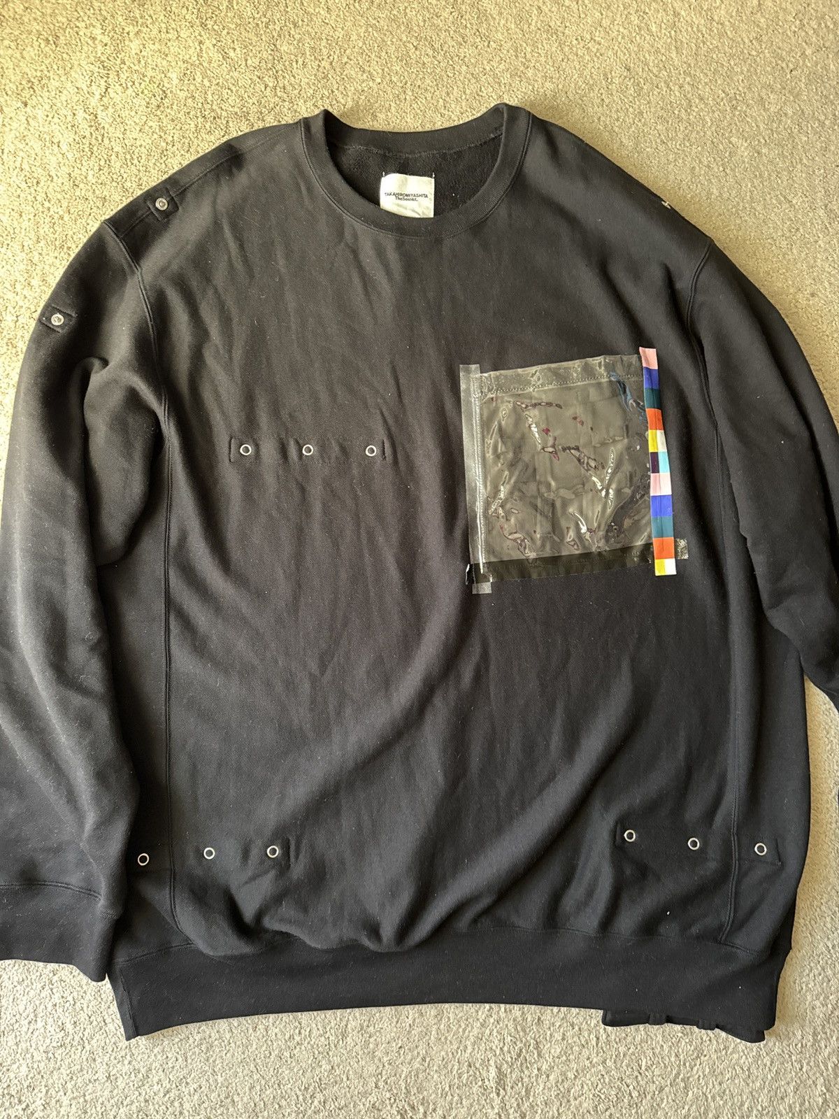 Takahiromiyashita The Soloist. Takahiromiyashita the Soloist Bondage Sweatshirt Size US M / EU 48-50 / 2 - 1 Thumbnail
