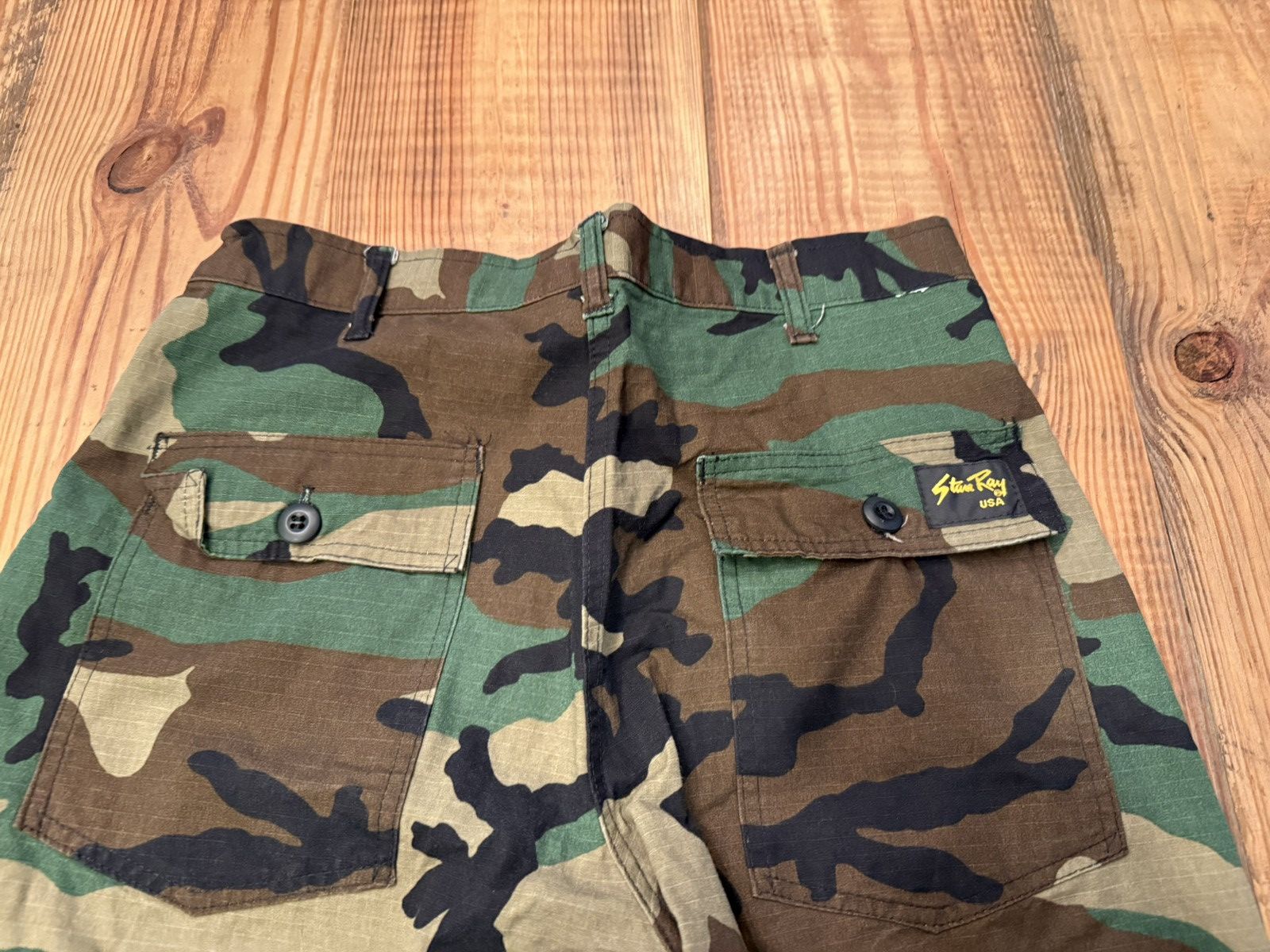 Stan Ray Stan Ray - Slim Fit four pocket - camo / fatigue Size US 32 / EU 48 - 6 Thumbnail