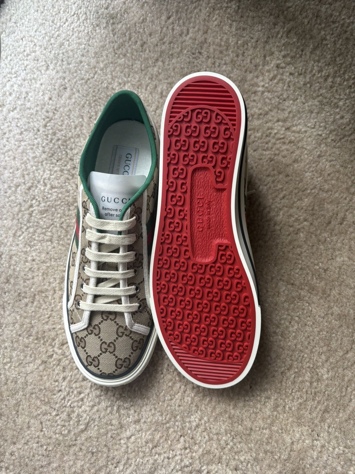 Gucci Gucci Tennis sneaker ds Size US 9 / IT 39 - 6 Thumbnail