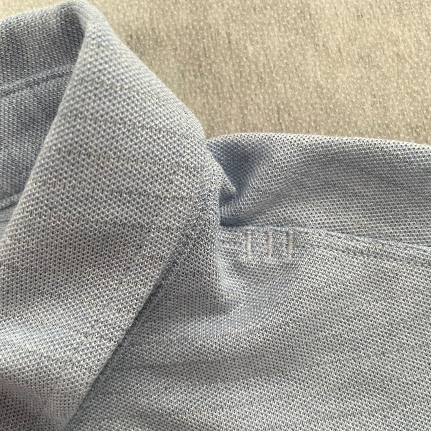 Lululemon Lululemon Tech Polo Shirt Mens Medium Blue Short Sleeve Logo Breathable Lightweight Athletic Size US M / EU 48-50 / 2 - 4 Thumbnail