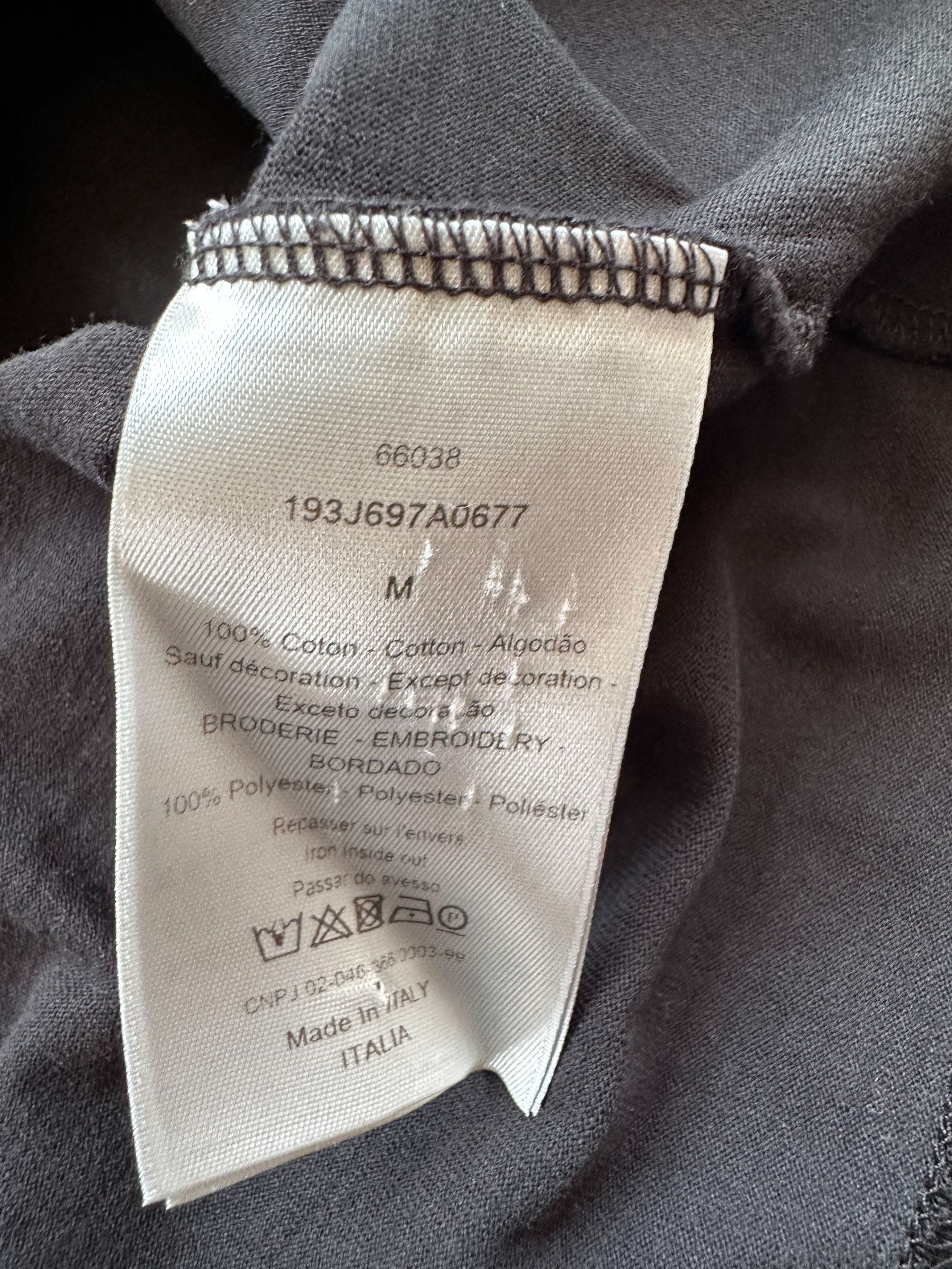 Dior Dior Kenny Scharf Black & Blue Embroidered Logo T-Shirt Size US M / EU 48-50 / 2 - 4 Thumbnail