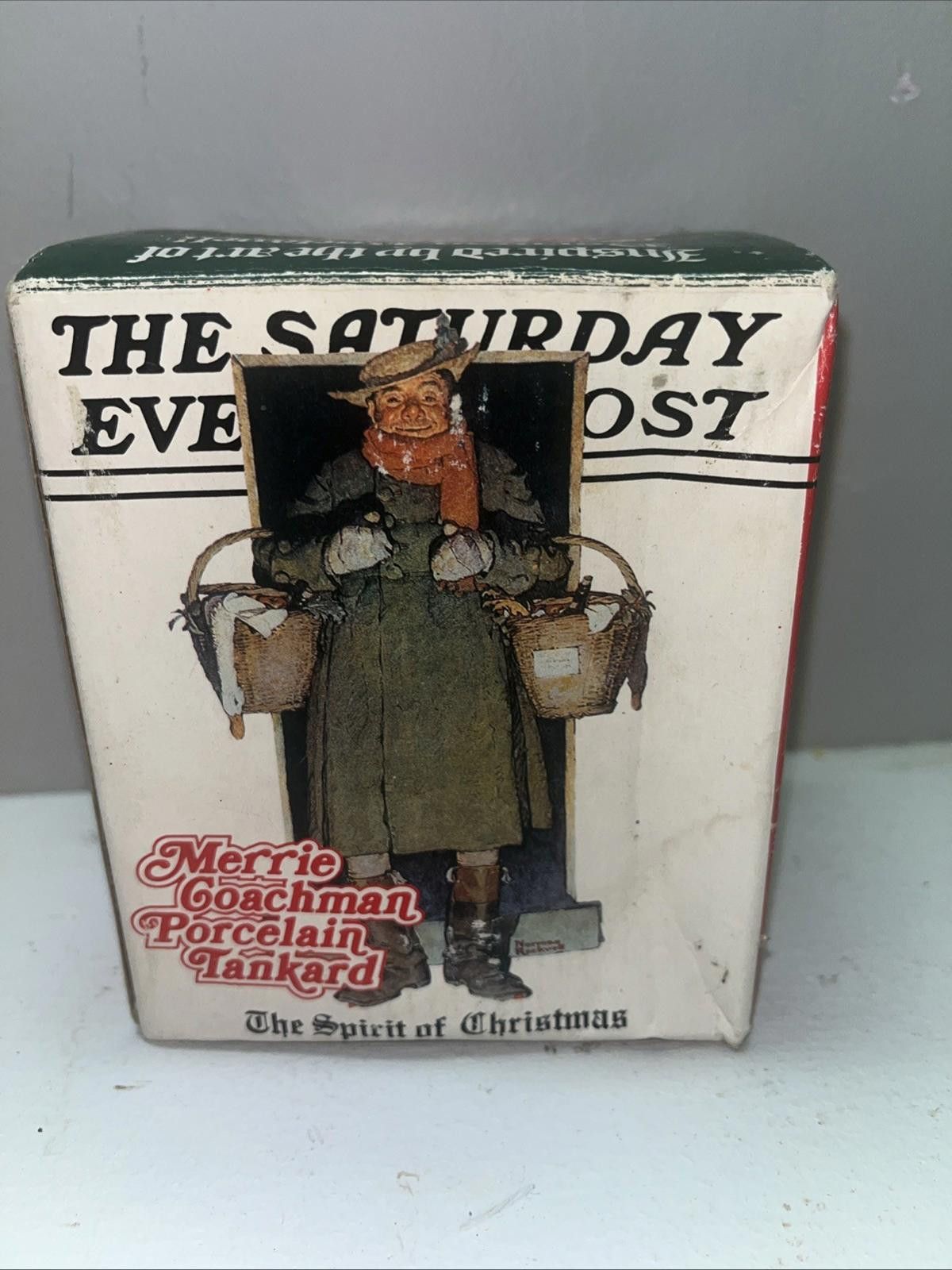 Other Vtg Saturday Evening Post Coffee Mug Tea 1986 Christmas Size ONE SIZE - 1 Thumbnail