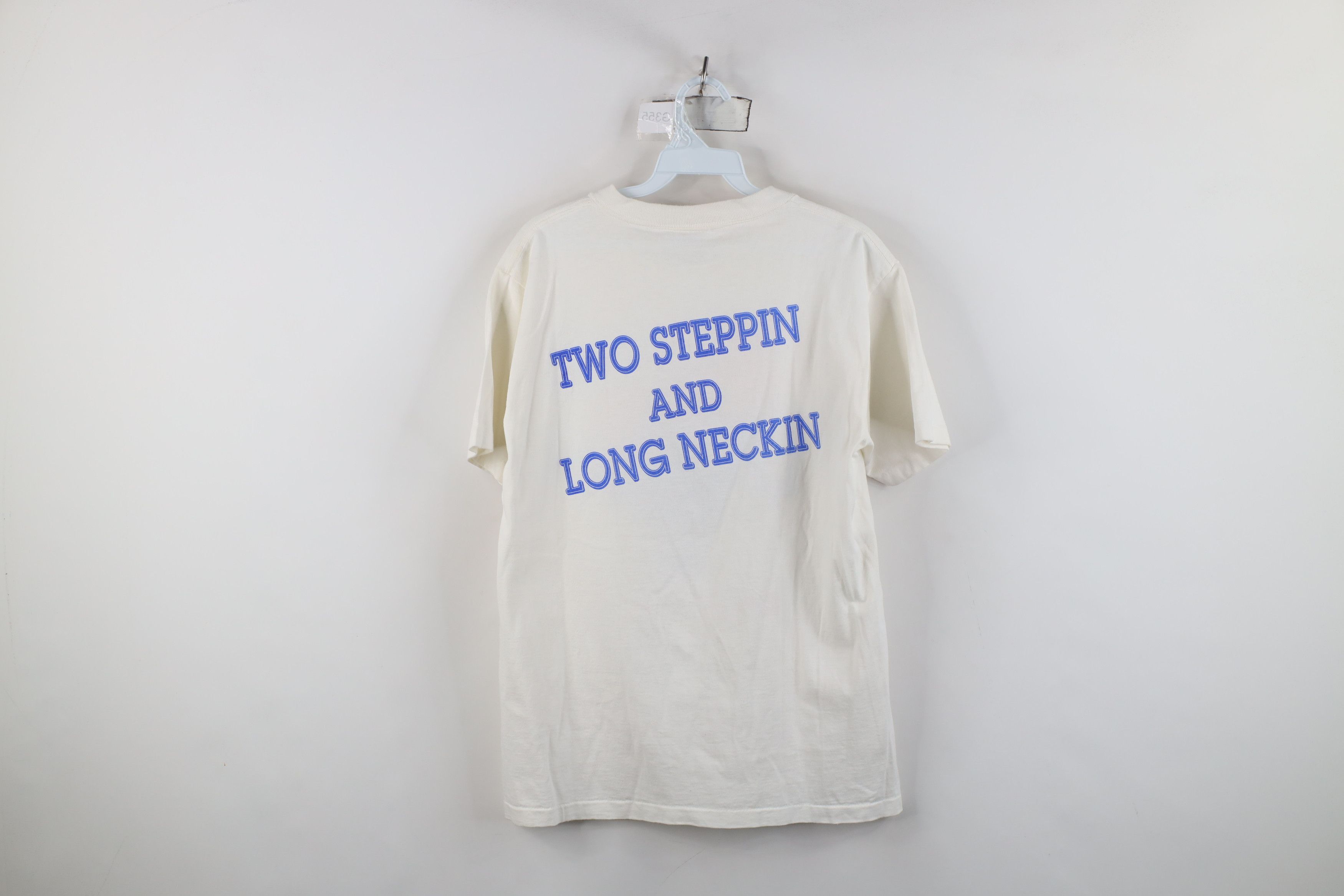 Vintage Vintage 90s of Texas Two Steppin Long Necking T-Shirt USA Size US M / EU 48-50 / 2 - 10 Thumbnail