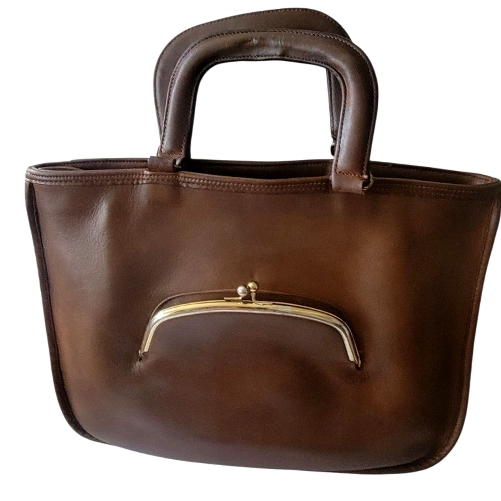 Coach Coach New York Vintage Bonnie Cashin Women Leather Handbag Size ONE SIZE - 1 Thumbnail