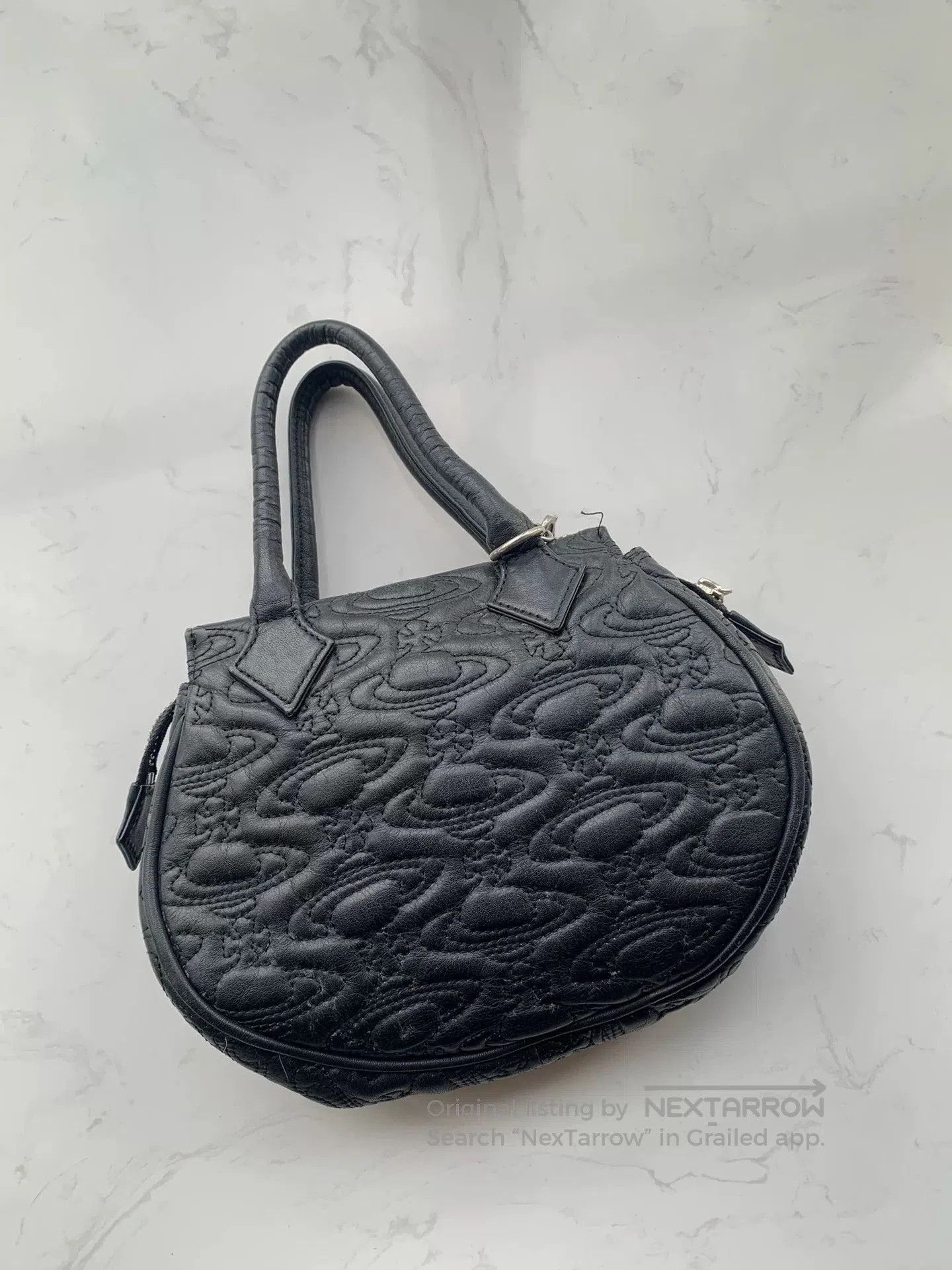 Vivienne Westwood Vivienne Westwood Vintage Pin Embossed Handbag. Size ONE SIZE - 2 Thumbnail