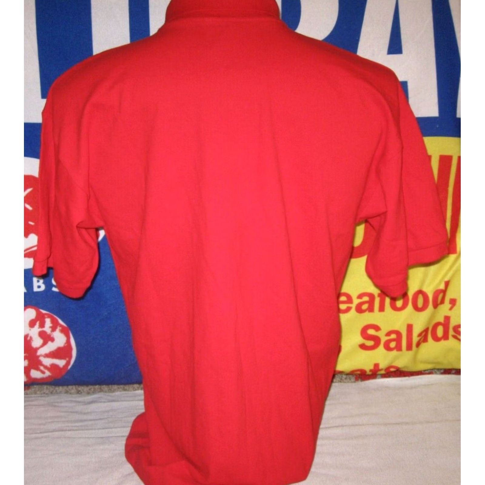 Gildan VLASIC PICKLES Vintage Polo Shirt Mens Large Conagra Stork Logo IMLAY MICHIGAN Size US L / EU 52-54 / 3 - 5 Thumbnail