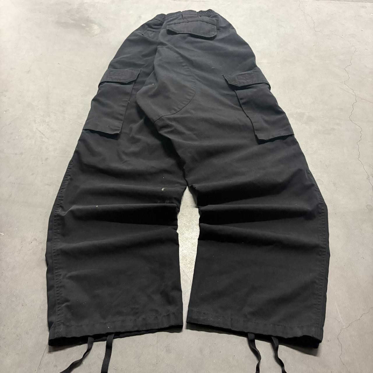 Vintage Crazy Vintage Y2K/2000s Baggy Black Paint Splatter Workwear Streetwear LAPG Cargo Pants! Size US 36 / EU 52 - 6 Thumbnail