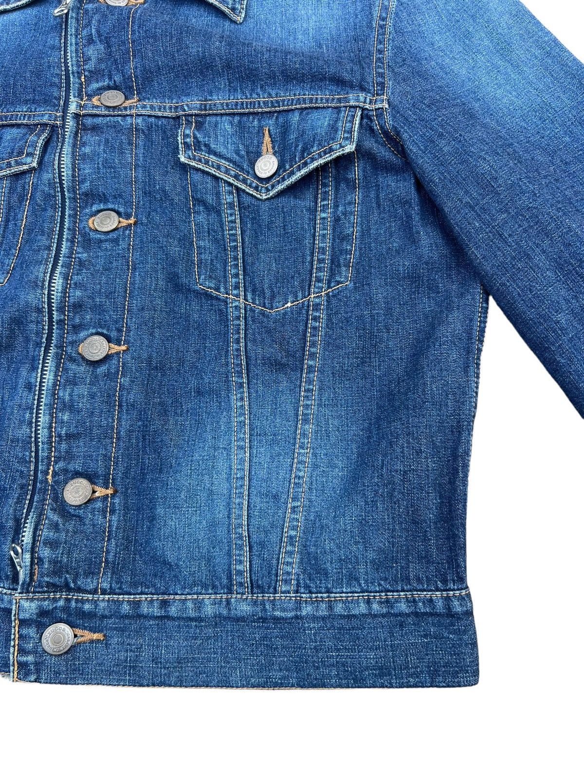 CABANE de ZUCCa Cabane de Zucca Japan Button Zip Denim Trucker Jacket Size US S / EU 44-46 / 1 - 8 Thumbnail