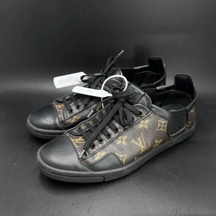 Louis Vuitton Louis Vuitton Casual Stylish Sneakers in Black Brown -2508 Size US 8.5 / EU 41-42 - 1 Thumbnail