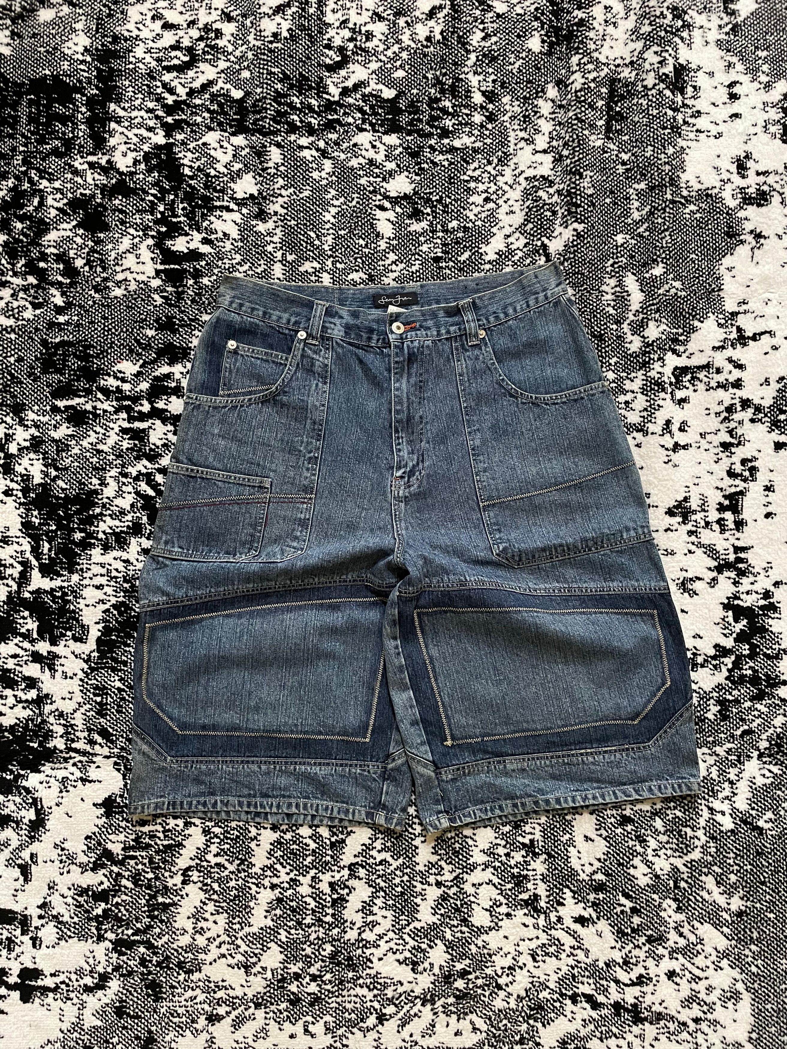 Sean John Sean Jhon Loose-Fit Denim jorts Size US 36 / EU 52 - 1 Thumbnail