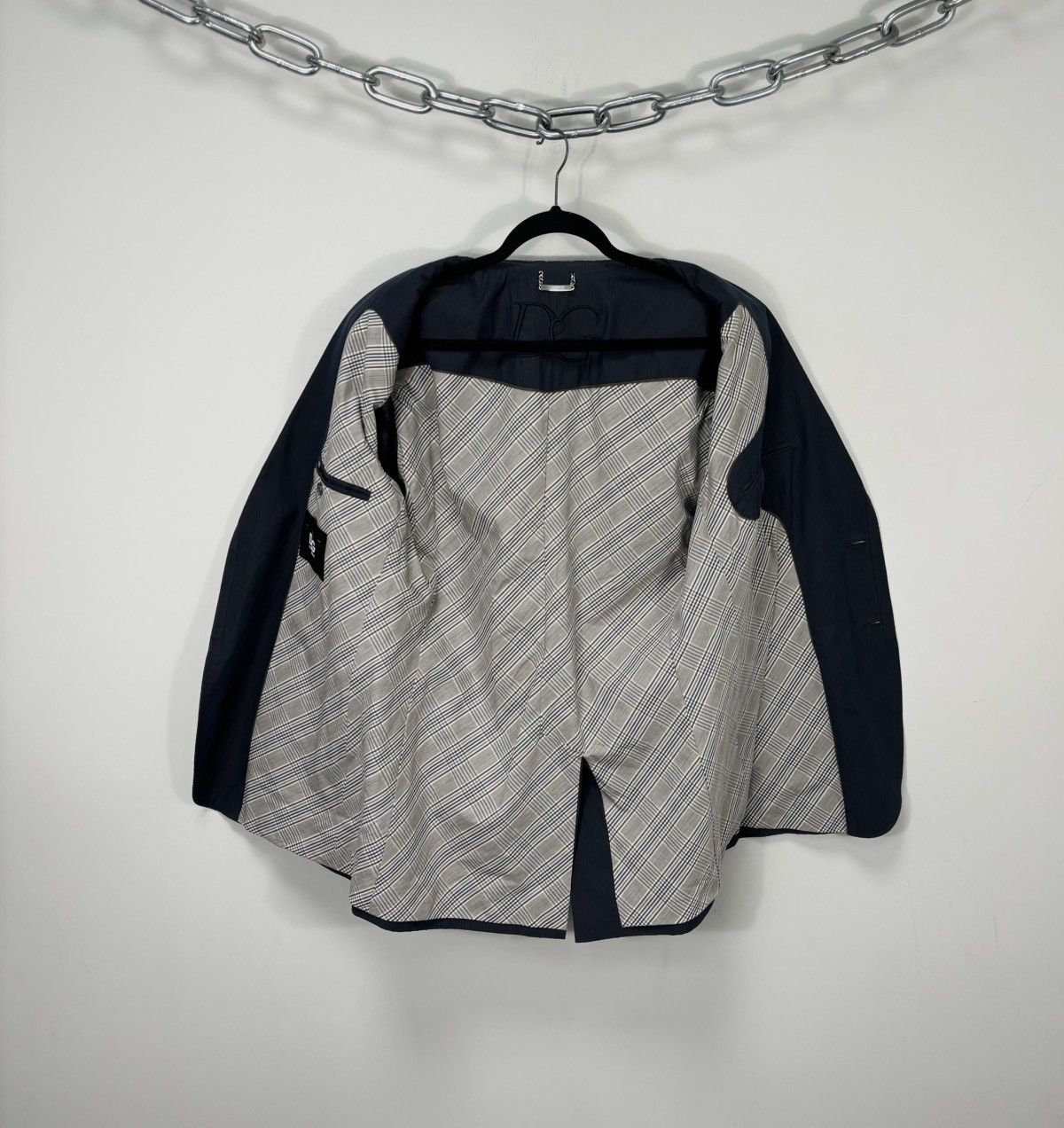 Dolce & Gabbana Vintage Dolce & Gabbana Men’s Striped Luxury Blazer Jacket Size 42R - 2 Thumbnail