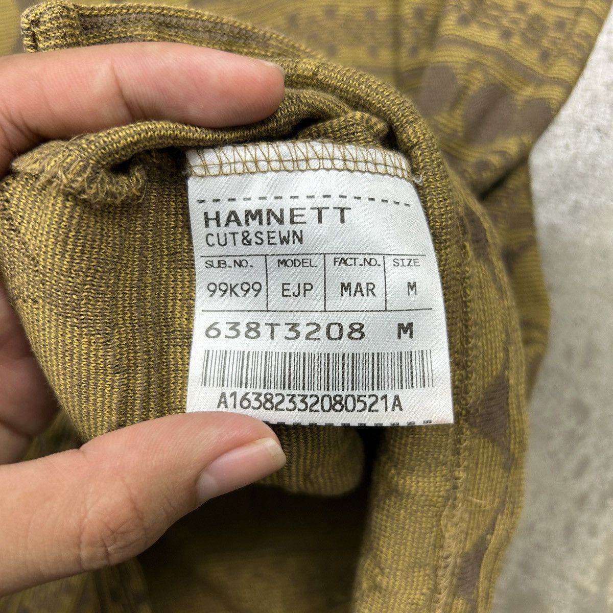 Katharine Hamnett London Hamnett - Abstract Polo Size US S / EU 44-46 / 1 - 12 Thumbnail