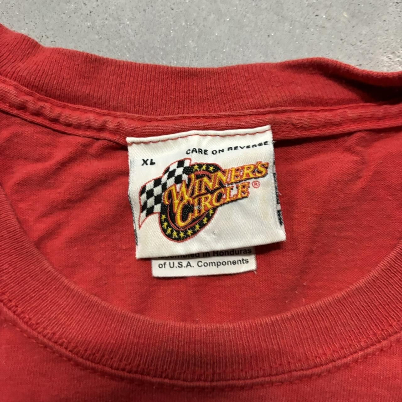NASCAR × Vintage Crazy Vintage Y2K/2000s NASCAR Dale Earnhardt Jr Racing Graphic Tee! Size US XL / EU 56 / 4 - 5 Thumbnail