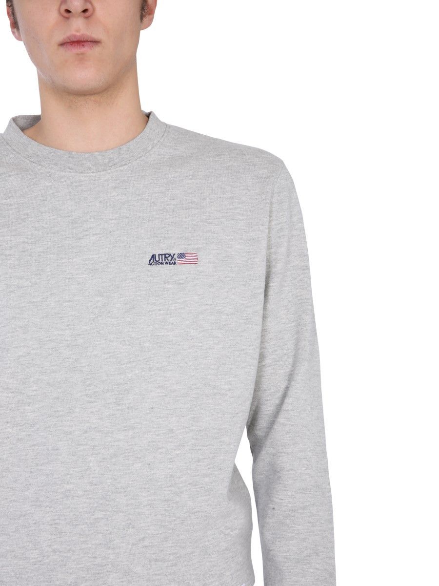 AUTRY o1y0526 Logo Sweatshirt in Gray Size US XL / EU 56 / 4 - 2 Thumbnail