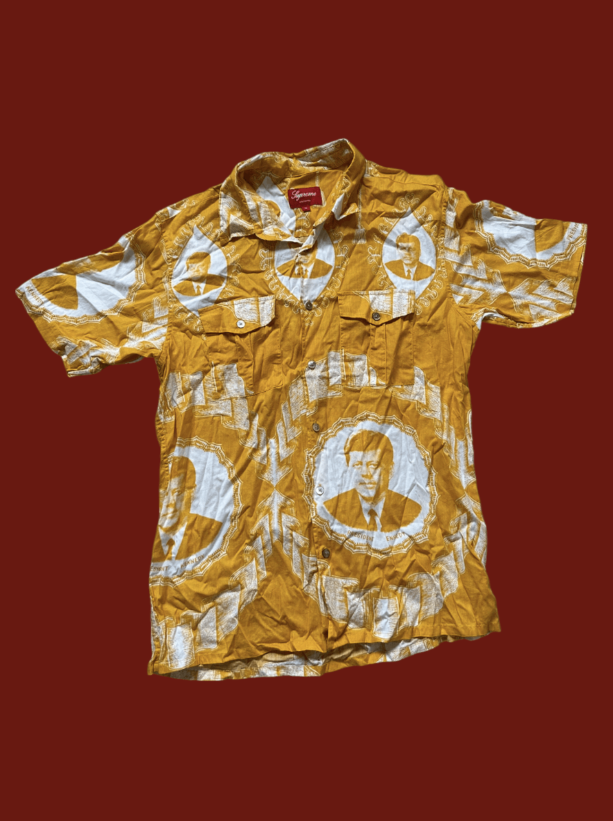Jfk Supreme Shirt | Grailed