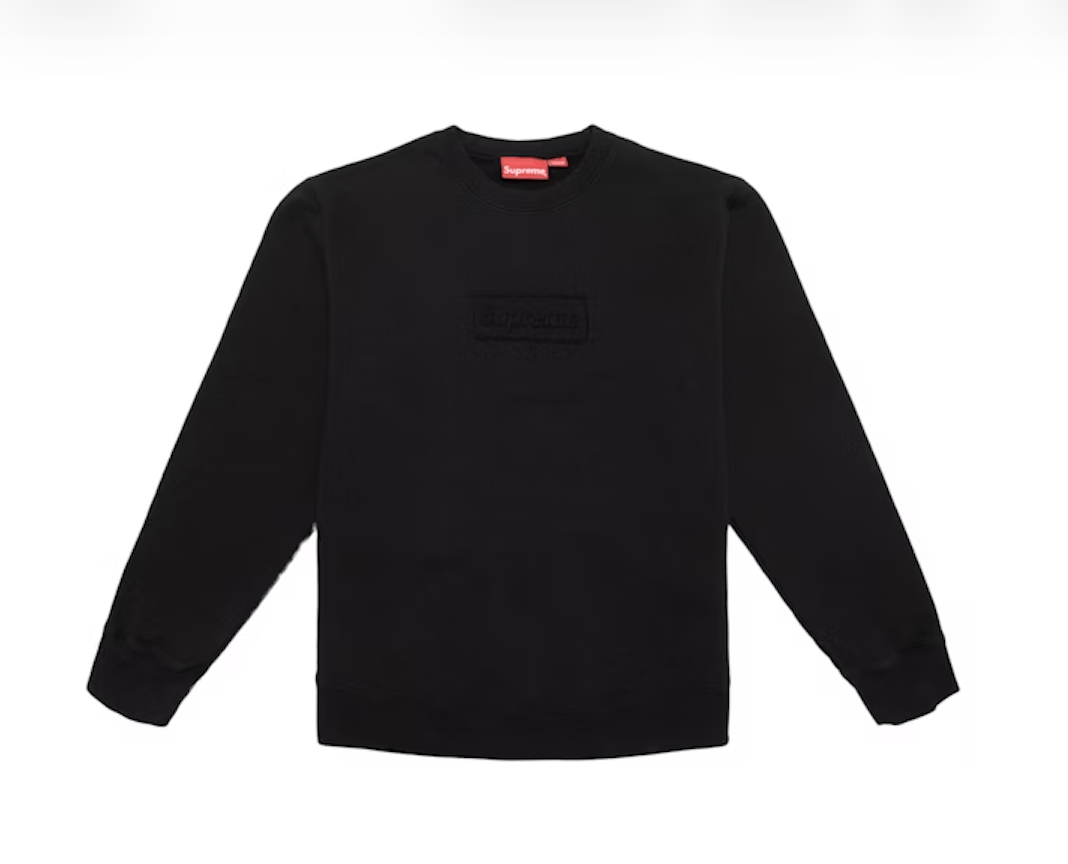 Supreme Cutout Box Logo Crewneck Size US M / EU 48-50 / 2 - 4 Thumbnail