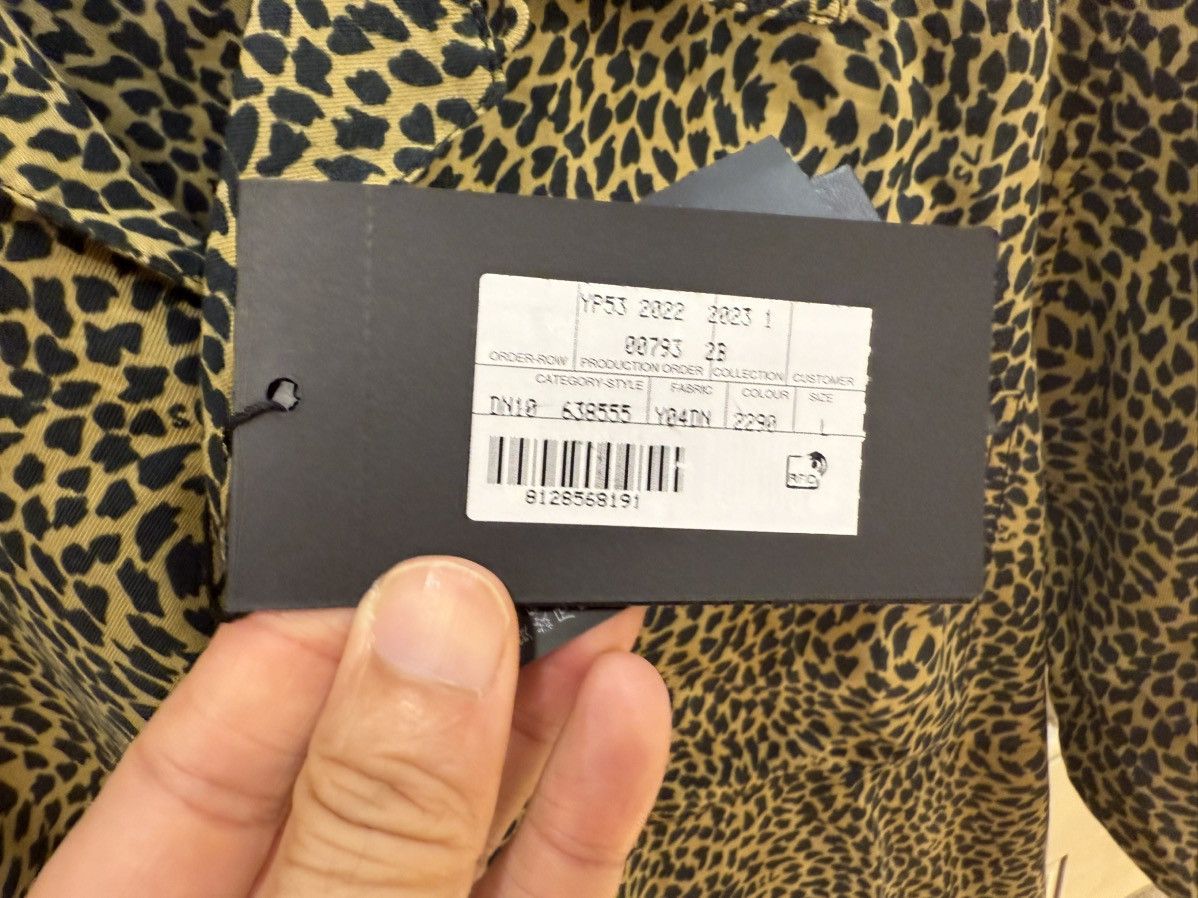 Saint Laurent Paris Leopard-print bowling shirt size L Size US M / EU 48-50 / 2 - 7 Thumbnail