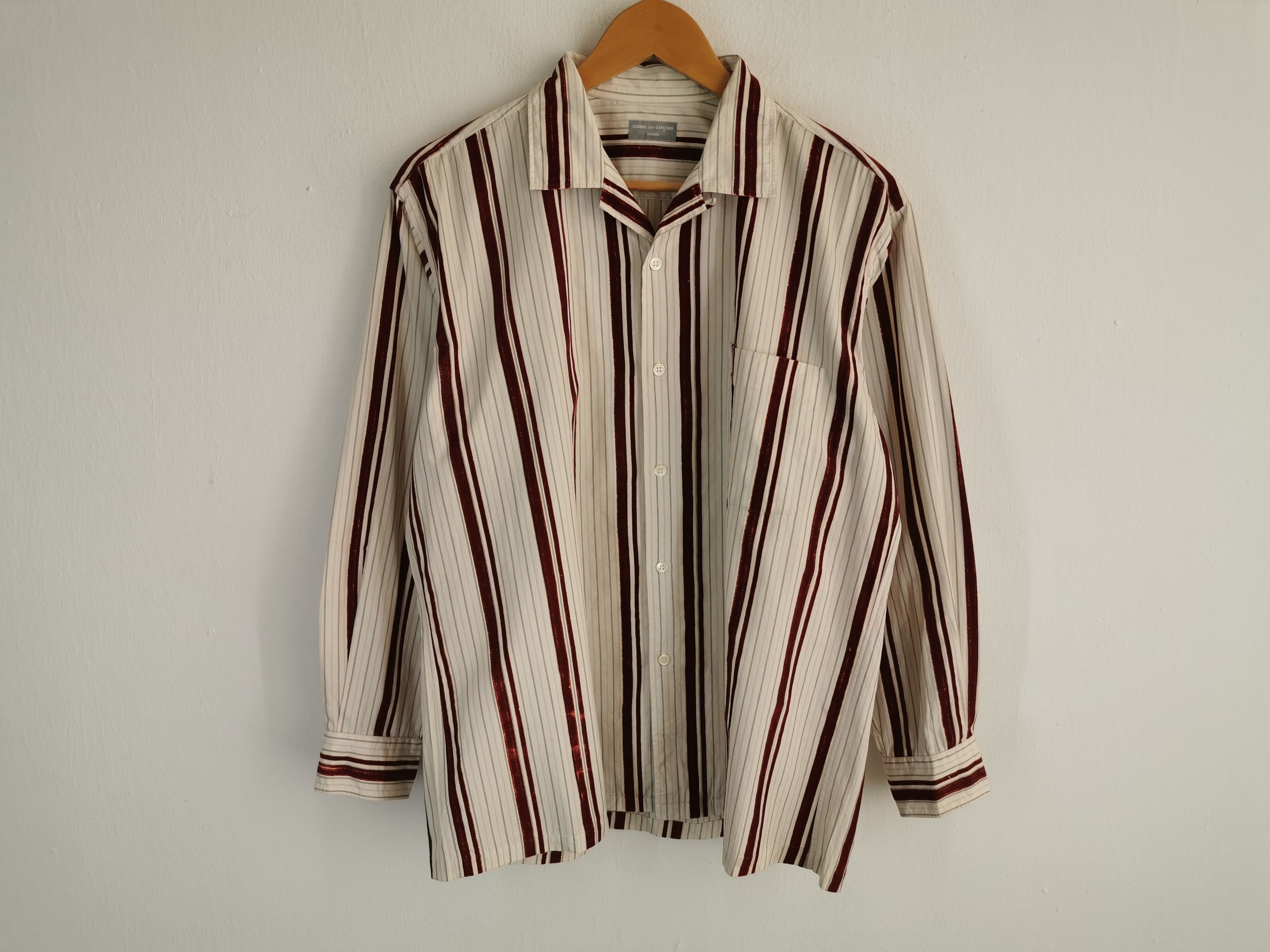 Comme des Garcons Vintage 90s Comme Des Garcons Button Down Shirt Size M Size US M / EU 48-50 / 2 - 2 Thumbnail