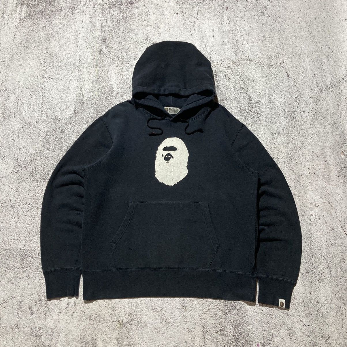 Bape OG Bape A Bathing Ape College Big Logo Hoodie Black Size US XL / EU 56 / 4 - 1 Thumbnail