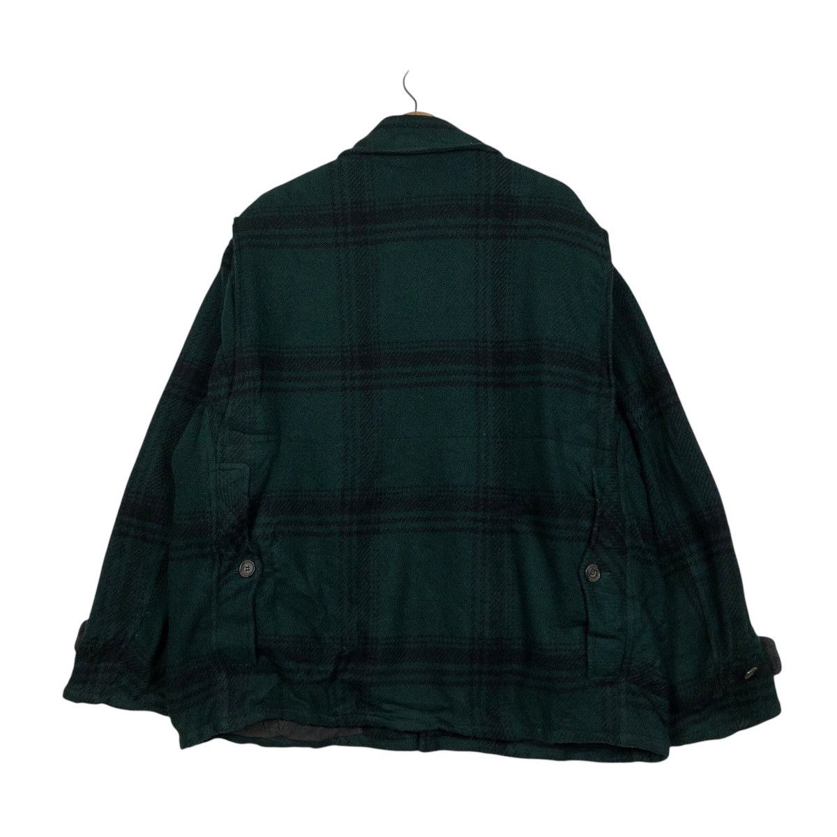 Edwin Vintage Wool Zipper Jacket Edwin Tokyo Fabric Tartan Design Size US L / EU 52-54 / 3 - 9 Thumbnail