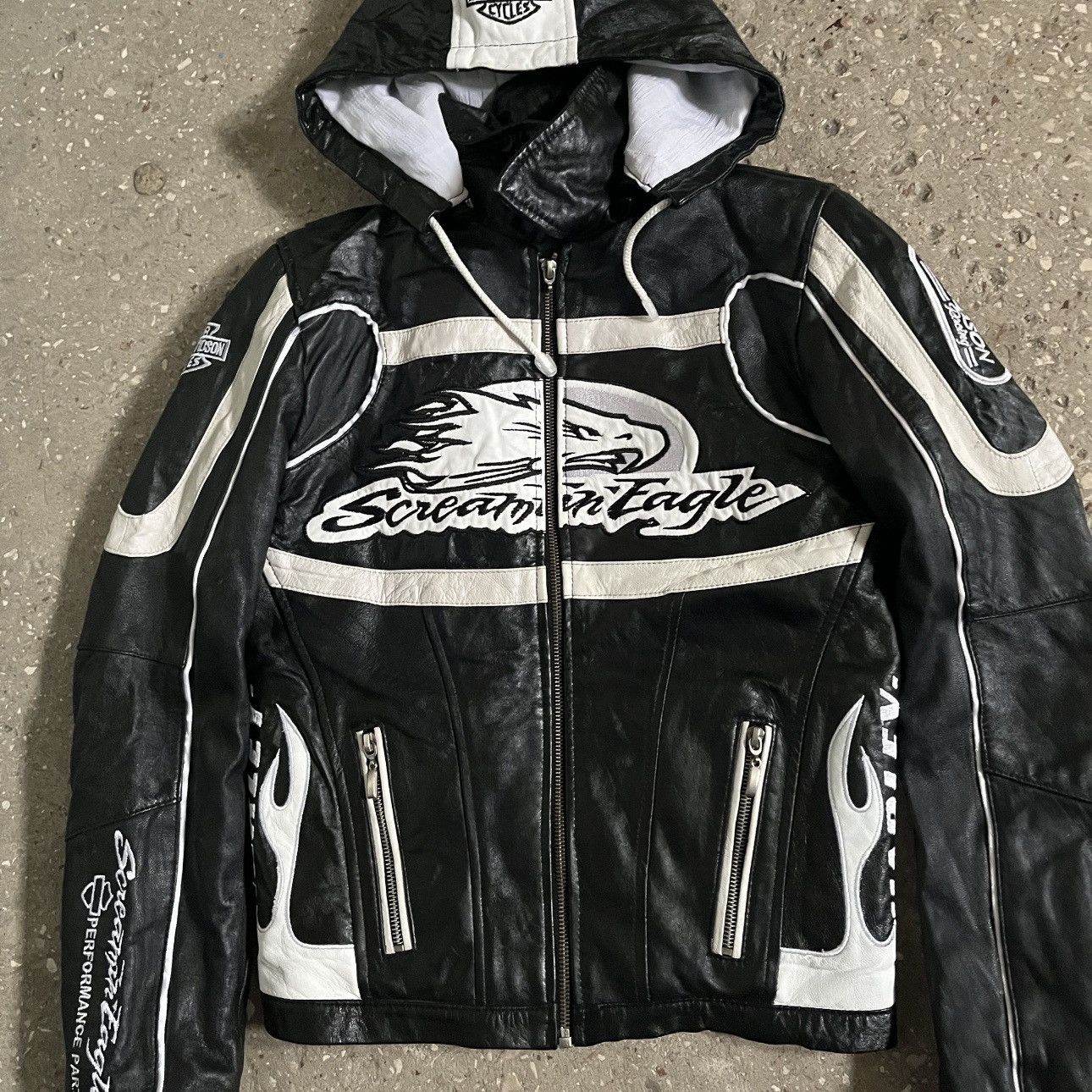 Harley Davidson Moto Leather Jacket Harley Davidson Size US S / EU 44-46 / 1 - 1 Thumbnail