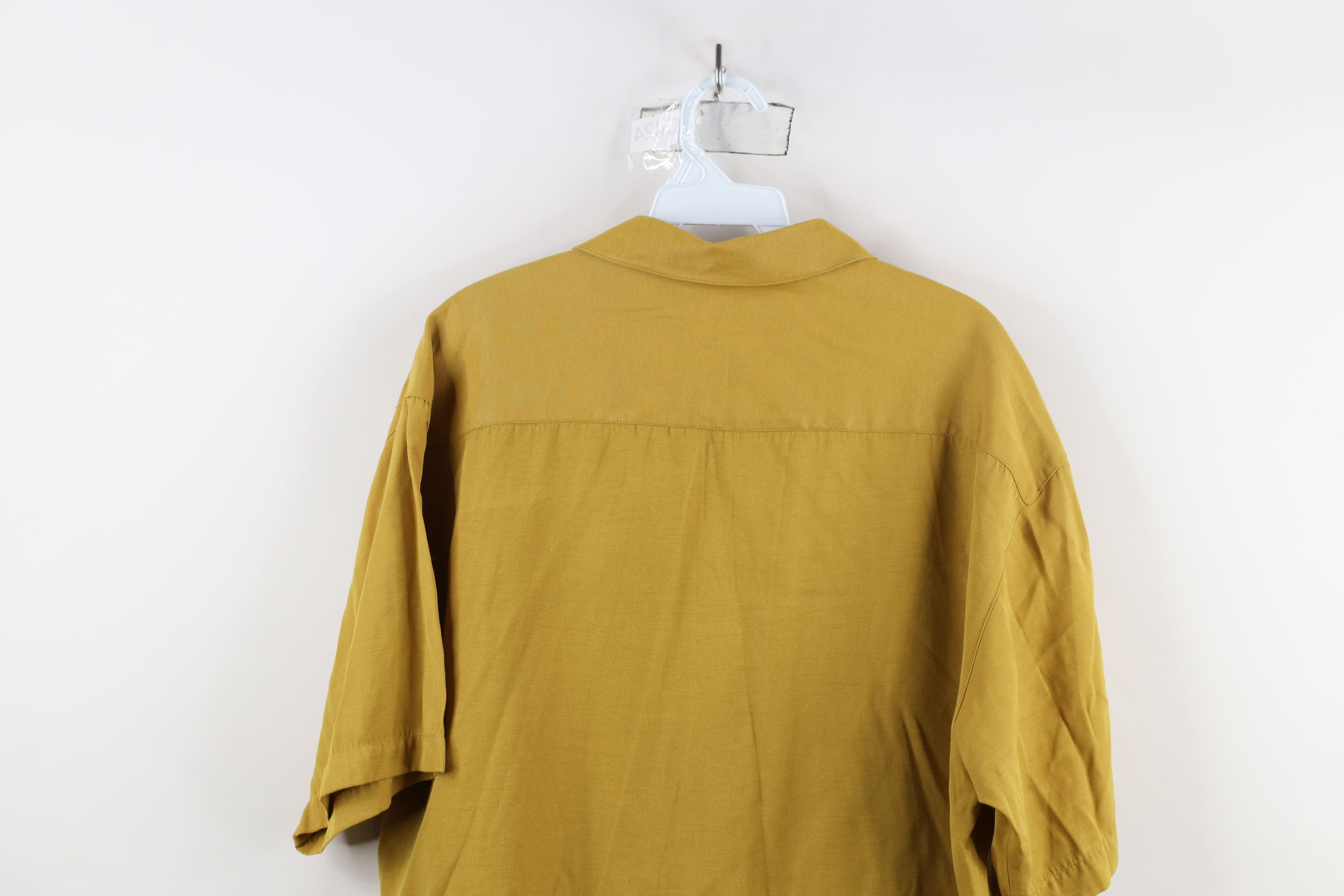 Vintage Vintage 90s Streetwear Western Short Sleeve Button Shirt Size US L / EU 52-54 / 3 - 12 Thumbnail