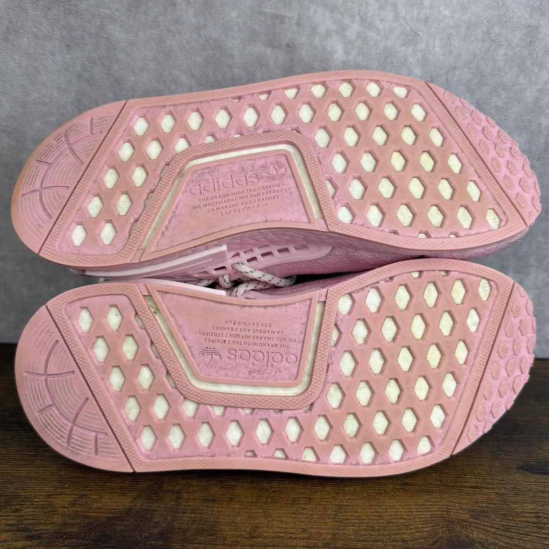 Adidas × Pharrell Adidas NMD Hu x Pharrell Human Race Pink Size 5 / 6W GY0088 Size US 5 / EU 37 - 7 Thumbnail