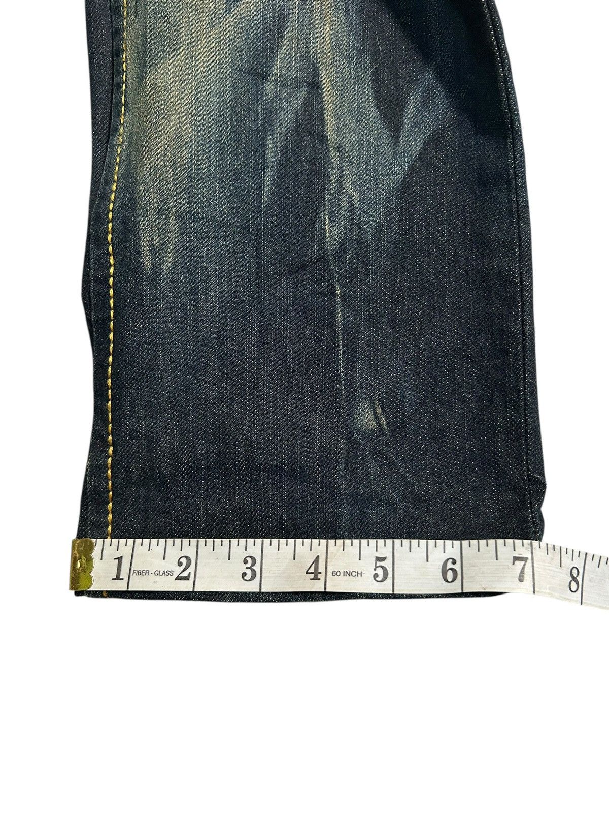 Japanese Brand × Kapital × Vintage VINTAGE EDWIN RUSTY MUDWASH PUNK GRUNGE STYLE DENIM JEANS Size US 30 / EU 46 - 21 Thumbnail