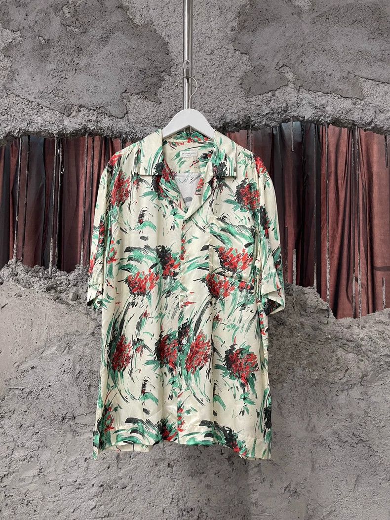 Dries Van Noten Dries Van Noten Short Sleeve Shirt Size US L / EU 52-54 / 3 - 1 Thumbnail
