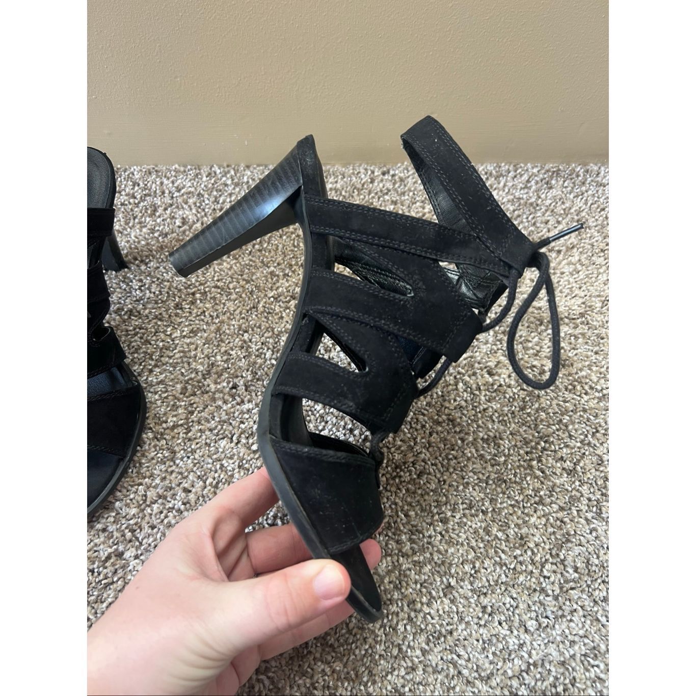 Other Simply Vera Vera Wang Black Heels Woman’s Size 7.5 Preowned Size US 7.5 / IT 37.5 - 4 Thumbnail