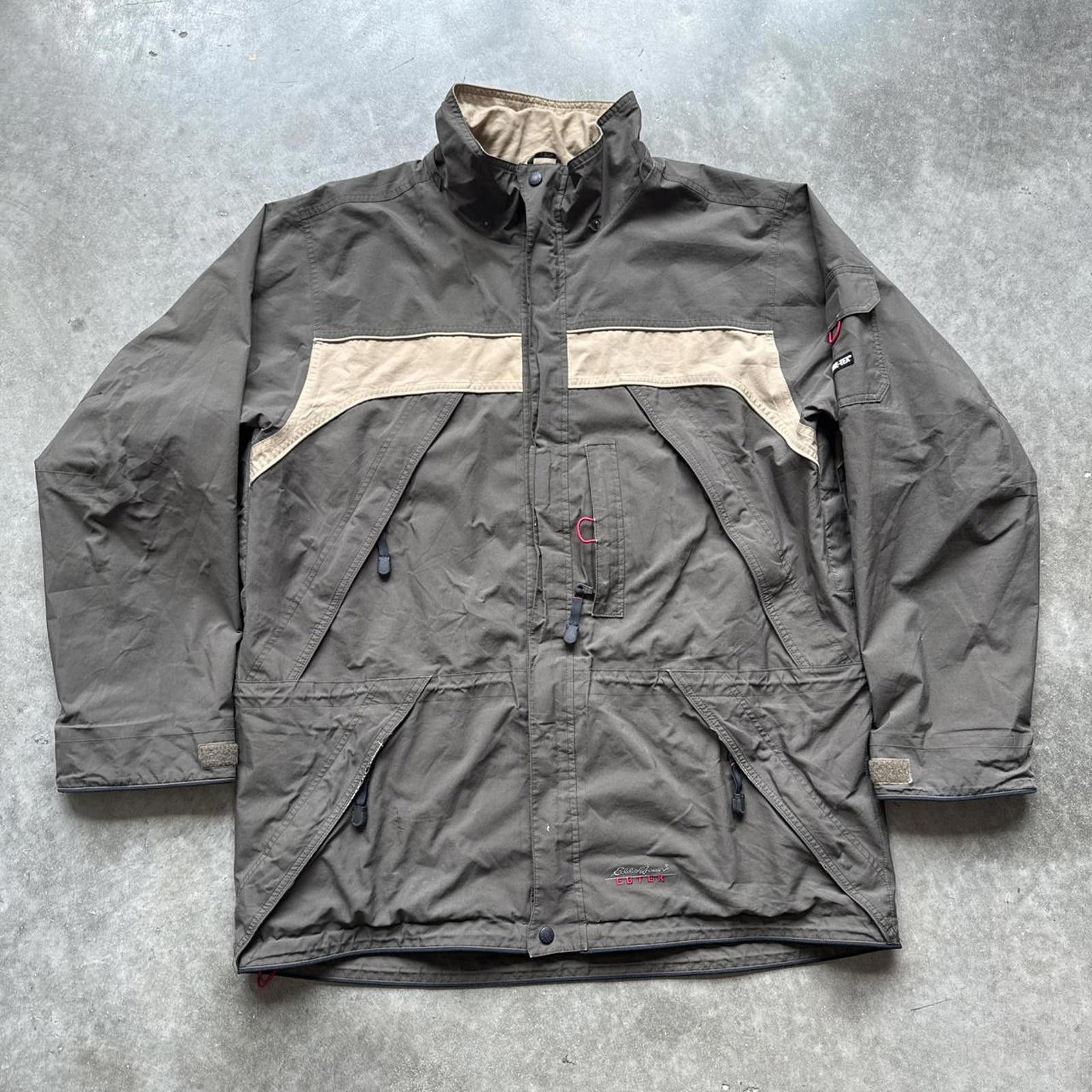 Other Y2k Green & Khaki Gore-tex Tactical Jacket Size US XL / EU 56 / 4 - 1 Thumbnail