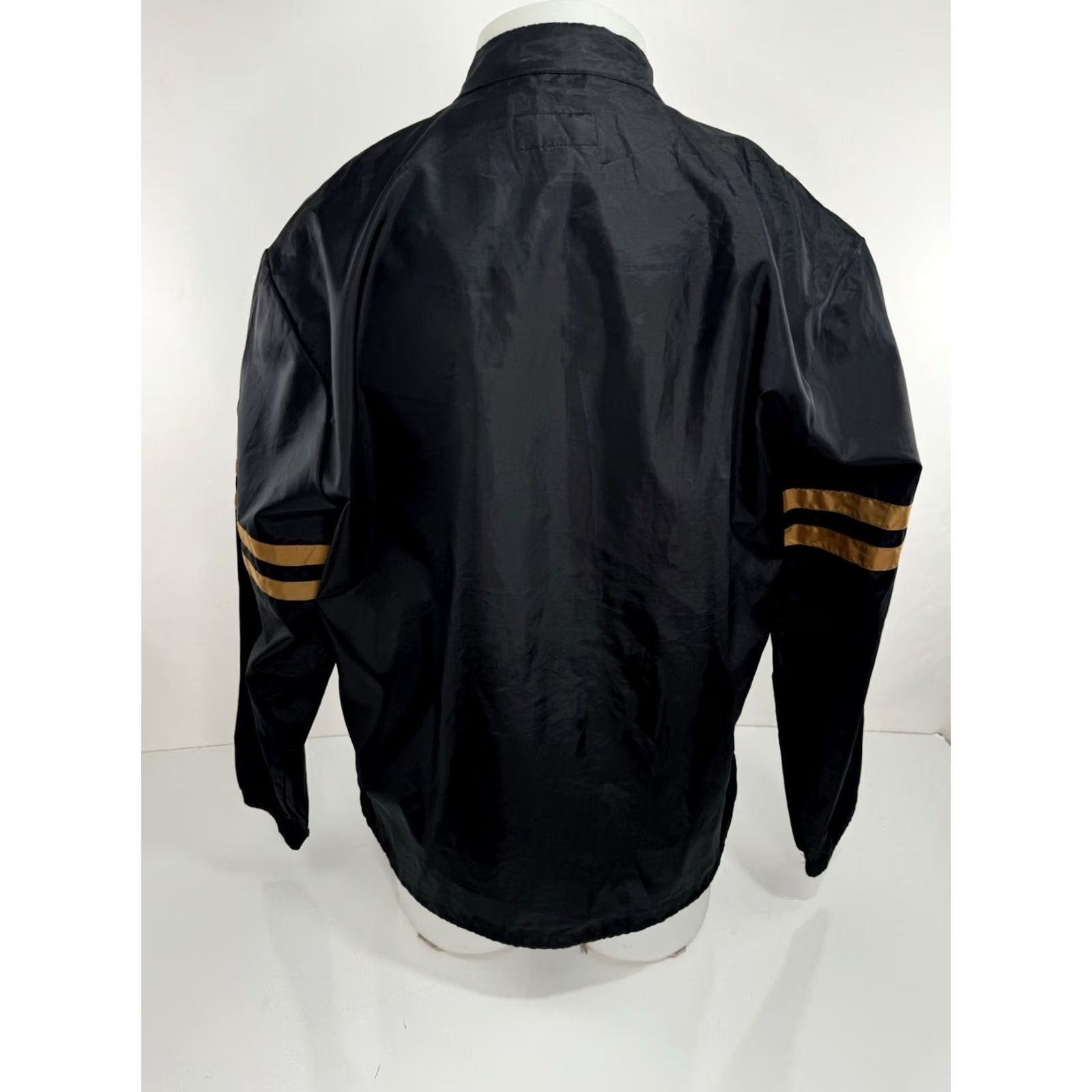 Brixton Brixton Mens Full Zip Embroidered Lightweight Windbreaker Jacket L Black Windbreaker Jacket Mens Size US L / EU 52-54 / 3 - 3 Thumbnail
