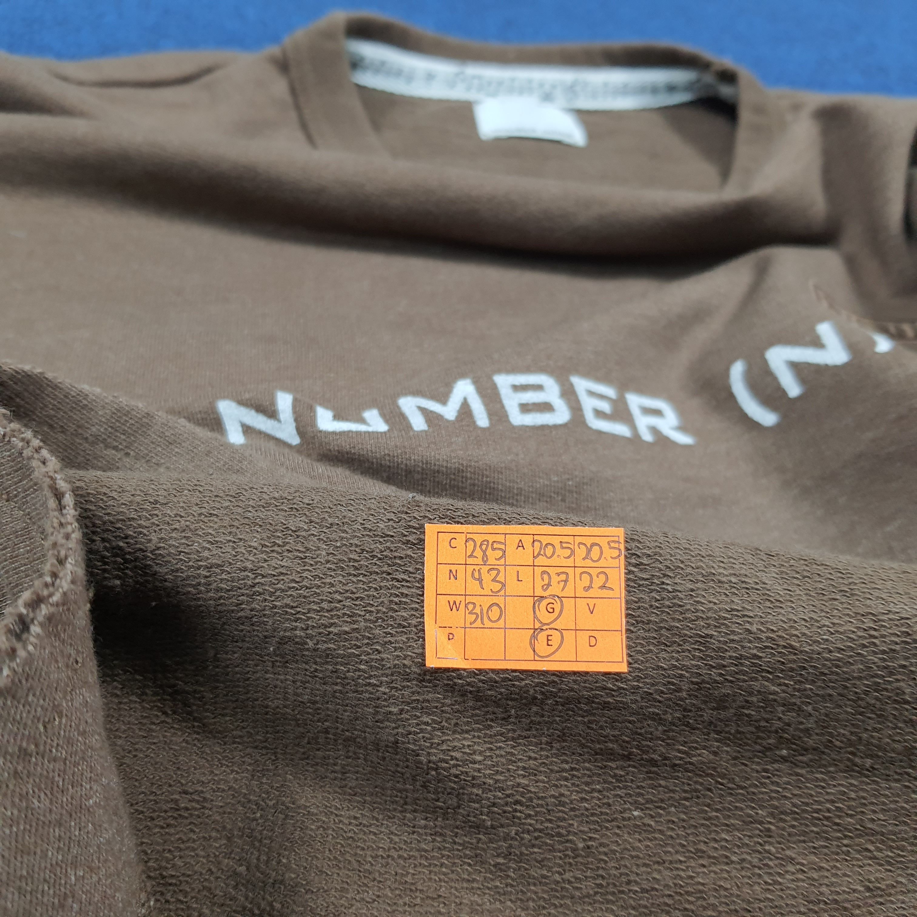 Number (N)ine Vintage Number Nine Studious Japan Tshirt C285N43 Size US M / EU 48-50 / 2 - 8 Thumbnail