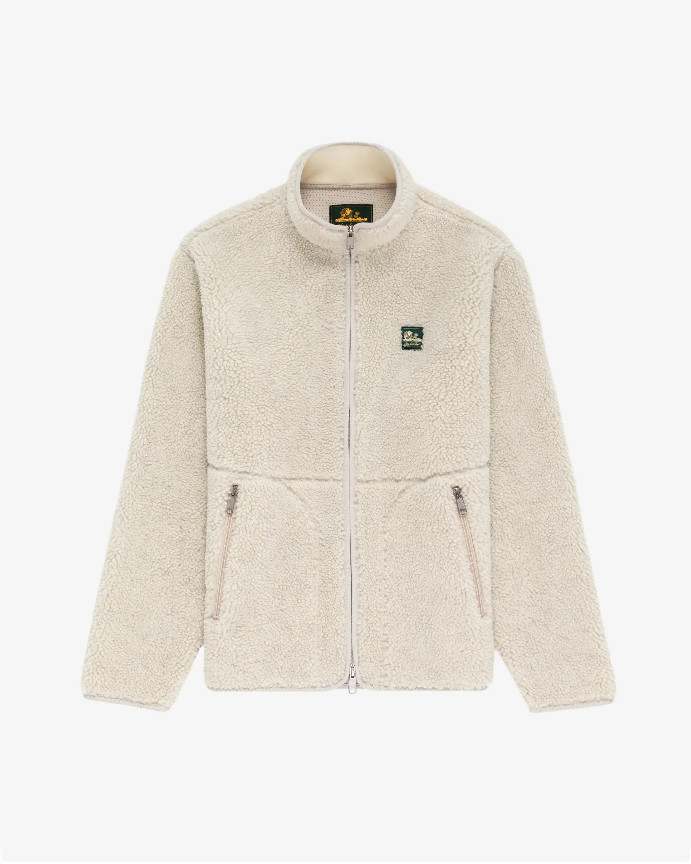 Aime Leon Dore o1mle0925 Unisphere Deep Pile Fleece Jacket in Neutrals Size US S / EU 44-46 / 1 - 1 Thumbnail