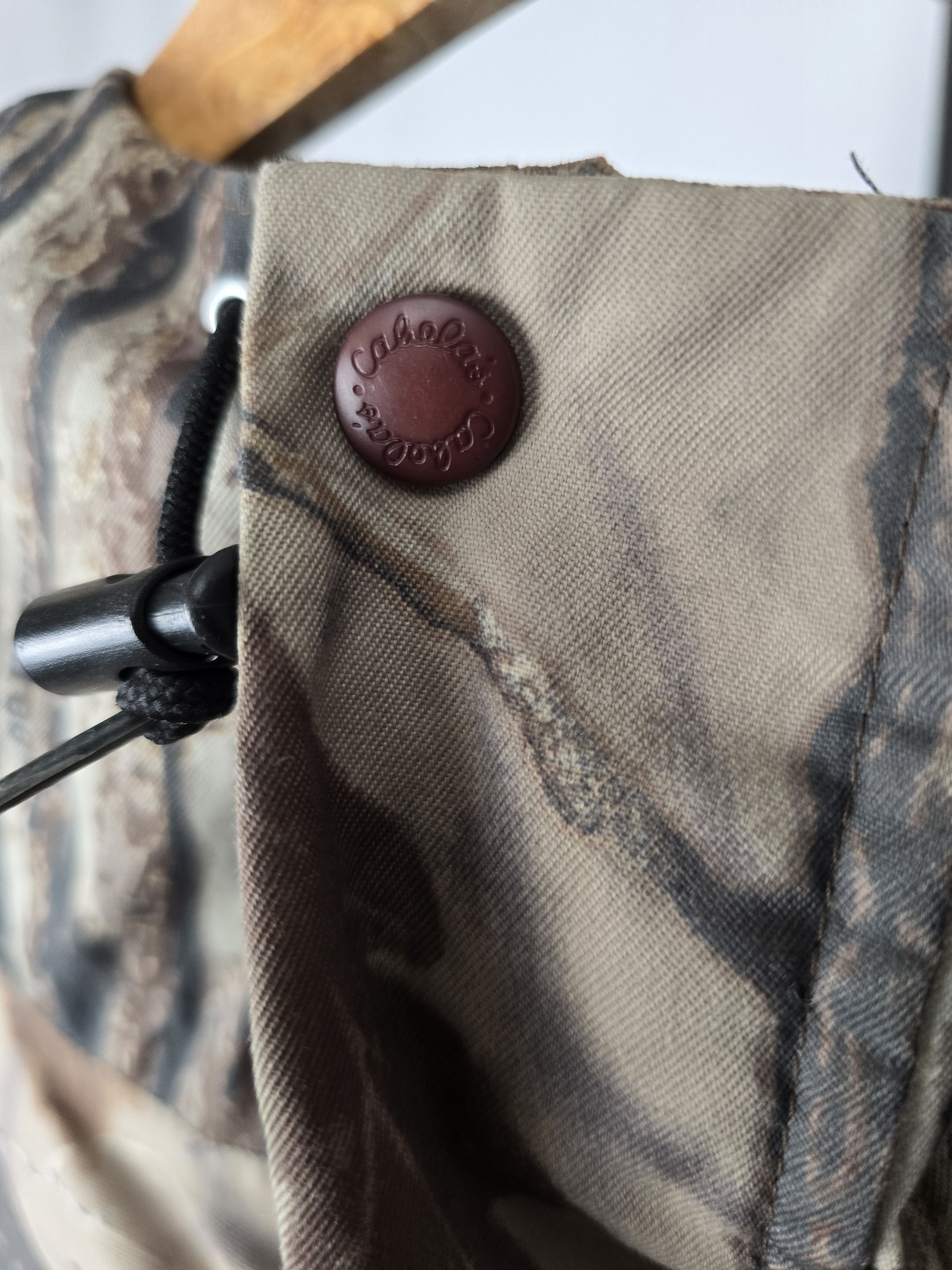 Cabelas RealTree Camo Hooded Gortex Jacket Size US XL / EU 56 / 4 - 10 Thumbnail