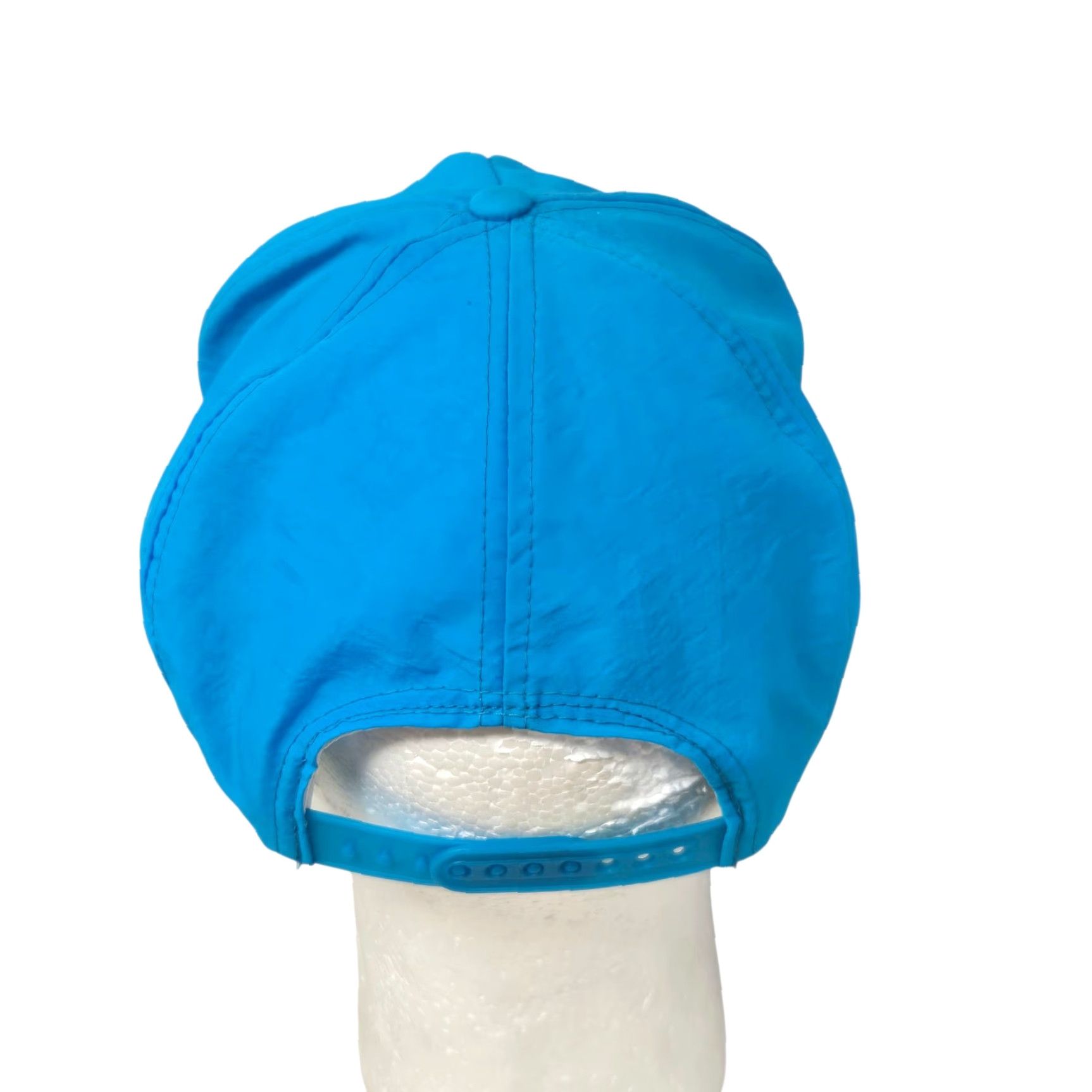 Vintage VINTAGE Big A Auto Parts Snapback Hat Blue 100% Nylon Rope Adjustable Mens Blue & White 80's 90's Size ONE SIZE - 4 Thumbnail