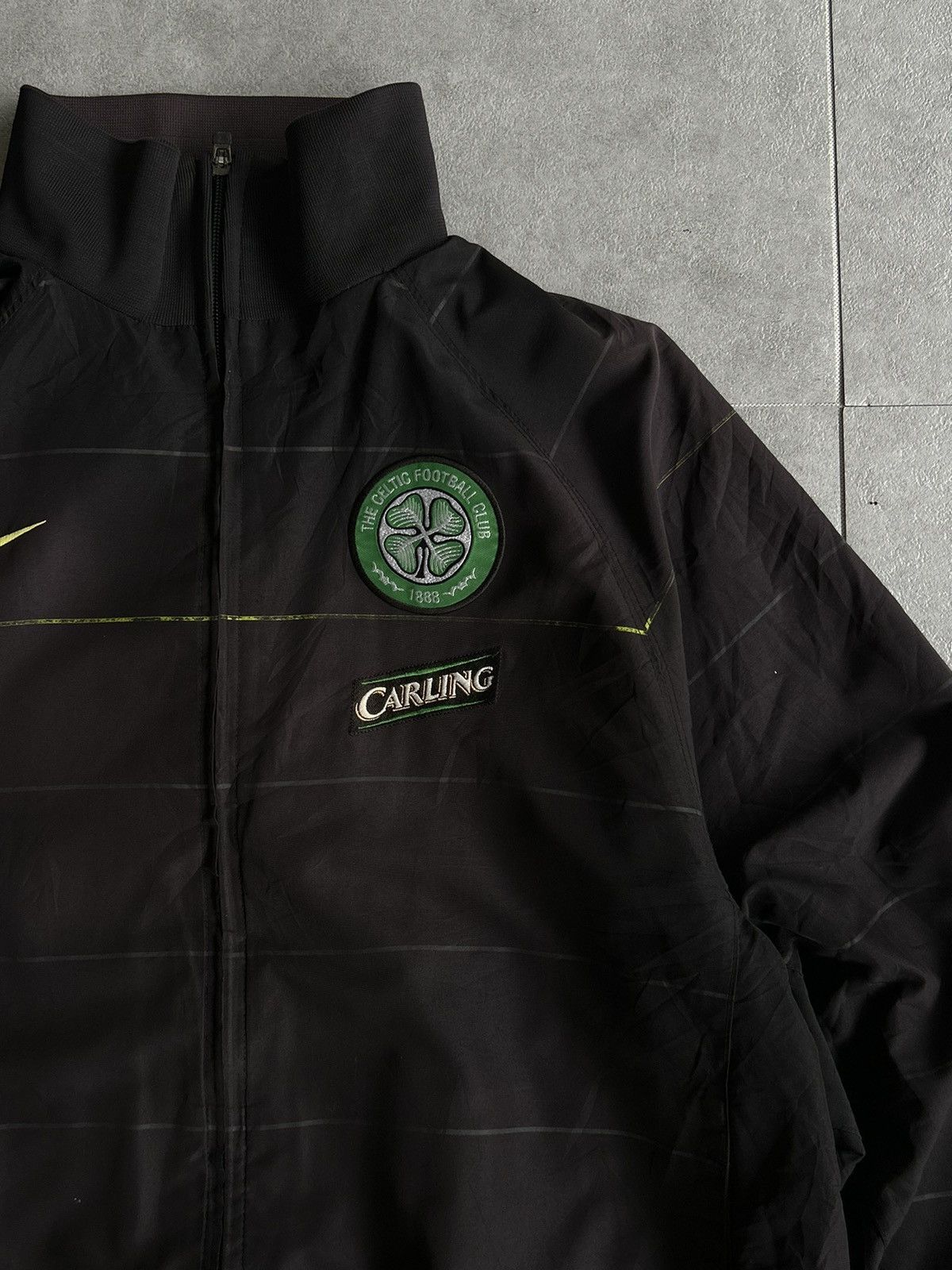 Nike × Vintage Vintage Nike X Celtic 2008/2009 Track Jacket 🍀 Size US L / EU 52-54 / 3 - 4 Thumbnail