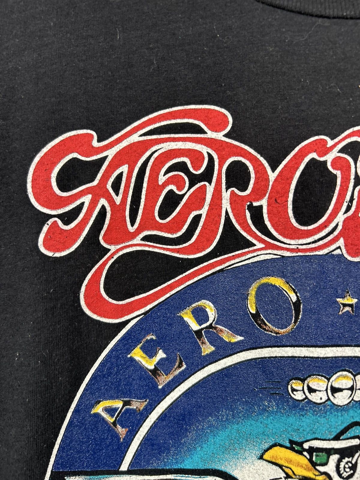 Band Tees Vintage 80s Aerosmith Aero Force One 1989 Pump T shirt Rare Size US XL / EU 56 / 4 - 6 Thumbnail