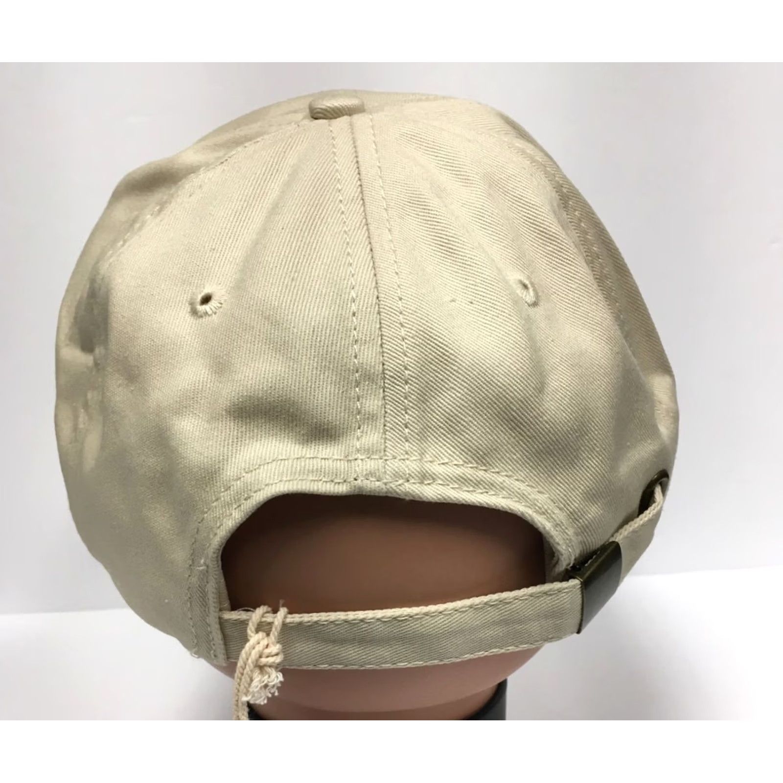 Brain Dead Brain Dead FX Twill Cap Hat Flat Brim 6 Panel Embroidered Tan OS Unisex Adults Mens Womens Adults Cap Size ONE SIZE - 3 Thumbnail