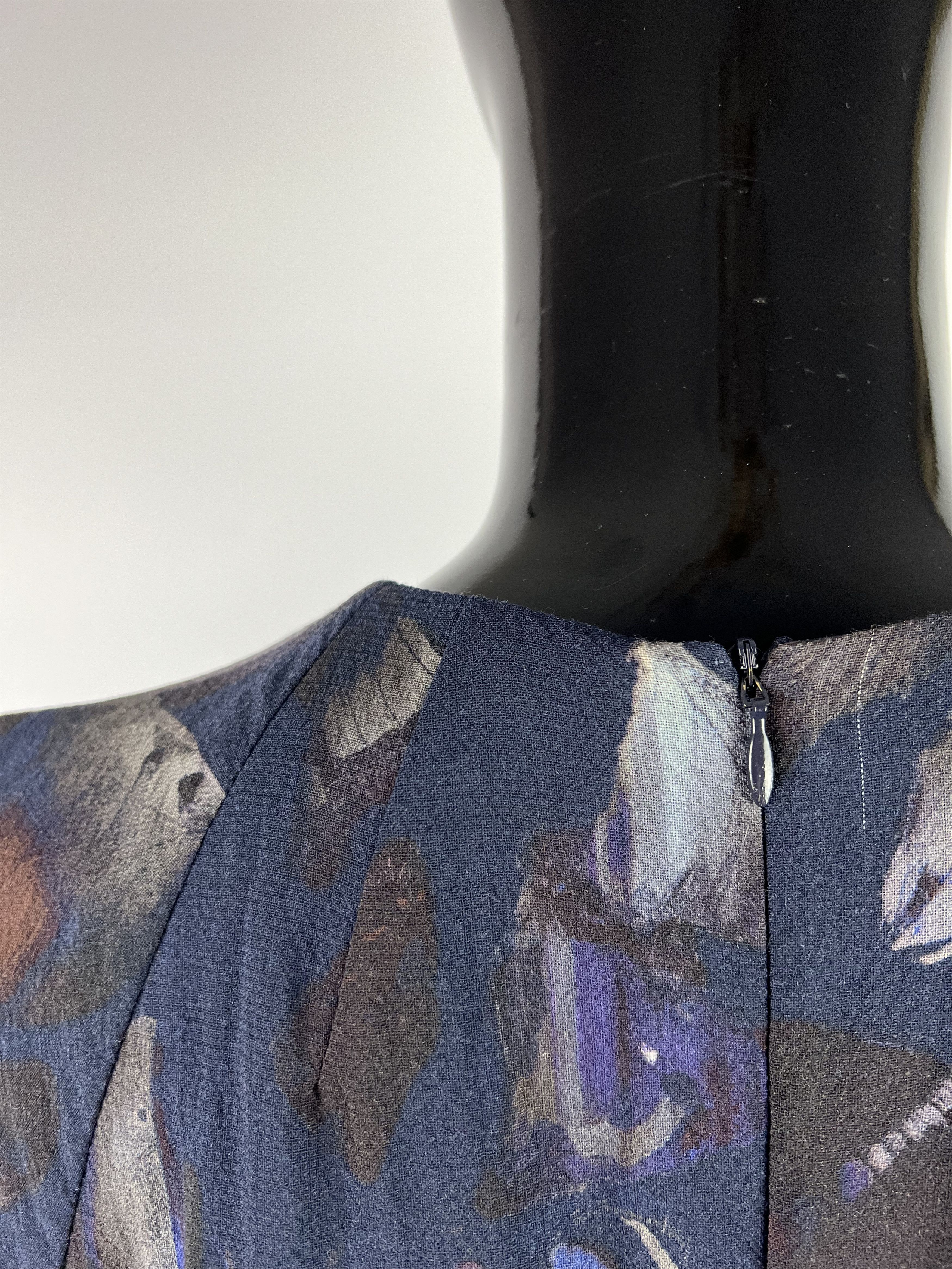 Akris Akris Baterfly Print Wool Dress Size XS Size XS / US 0-2 / IT 36-38 - 3 Thumbnail