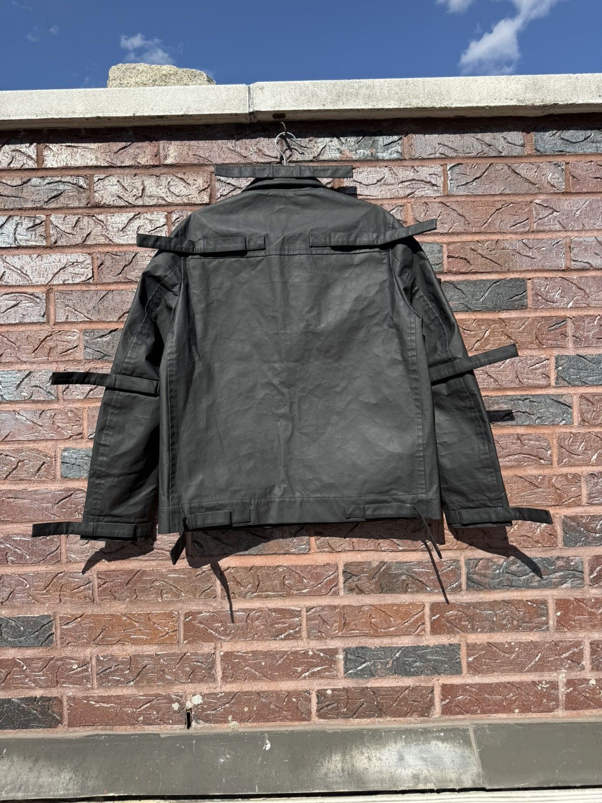Craig Green SS23 Craig Green Crinkle Waxy Coated Tab Work Jacket Size US S / EU 44-46 / 1 - 2 Thumbnail