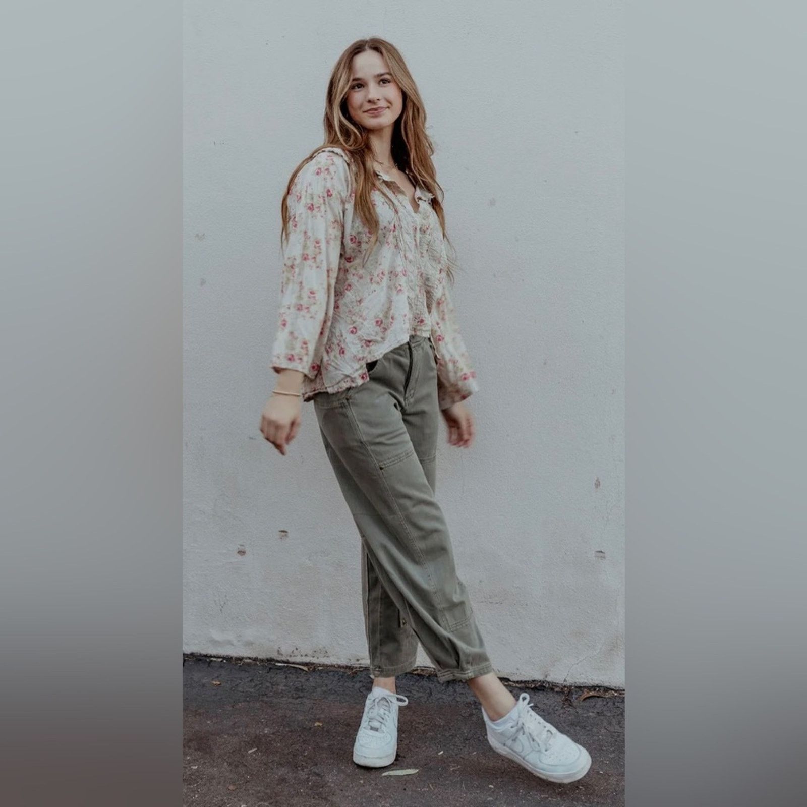 Free People 🎉LAST PIECE🎉Free People Turn Away Tapered Carpenter Pants Size 34" / US 12 / IT 48 - 7 Thumbnail