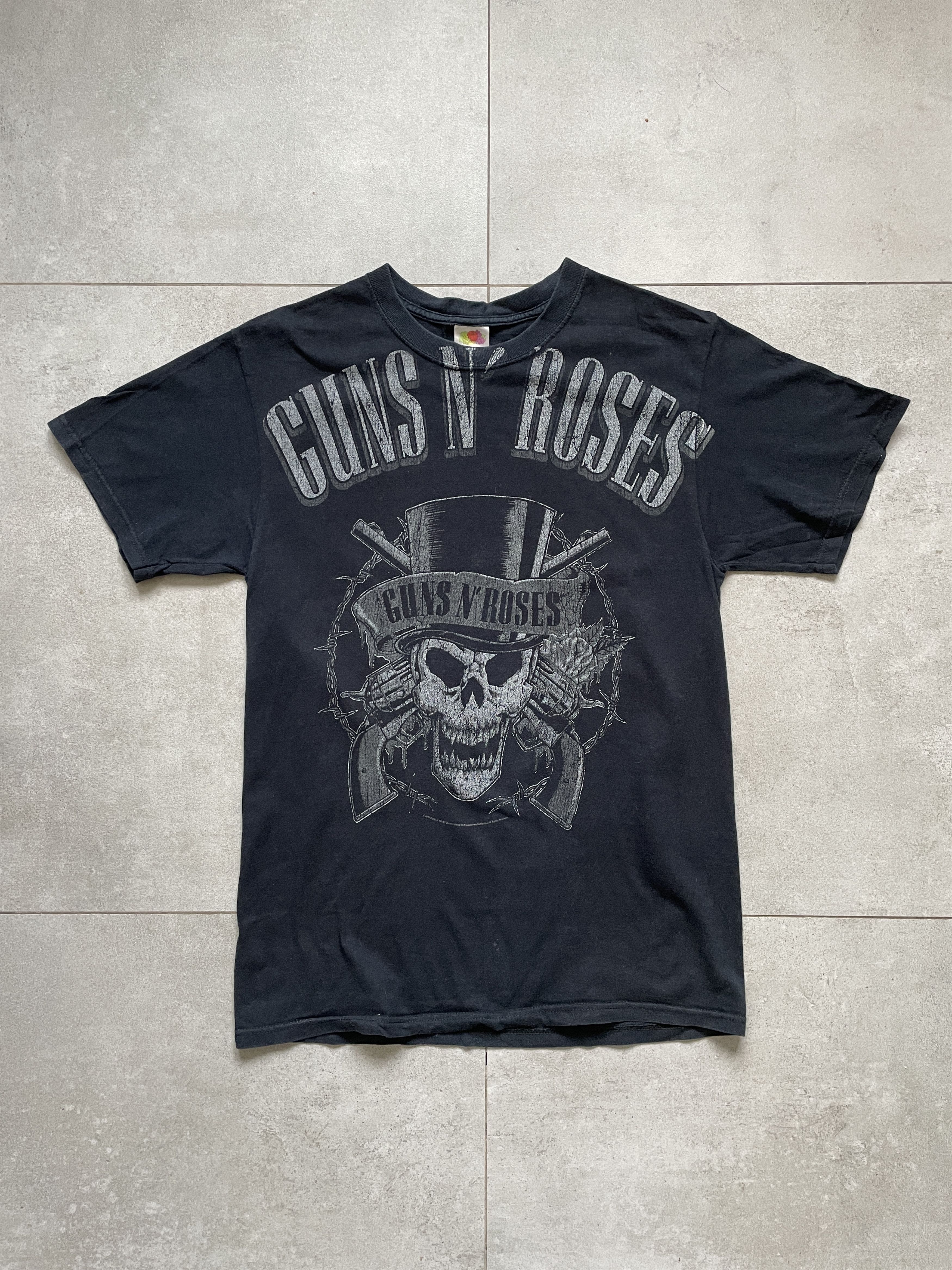 Band Tees × Vintage Y2K GUNS N ROSES 2007 AXEL ROSE AOP BLACK WASHED BAND TEE Size US M / EU 48-50 / 2 - 1 Thumbnail