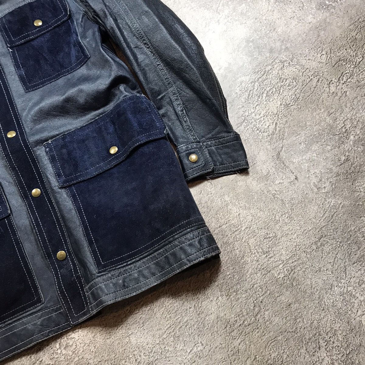 Vintage Vintage 90s Oversized Workwear Chore Coat Streetwear Logo L Size L / US 10 / IT 46 - 5 Thumbnail