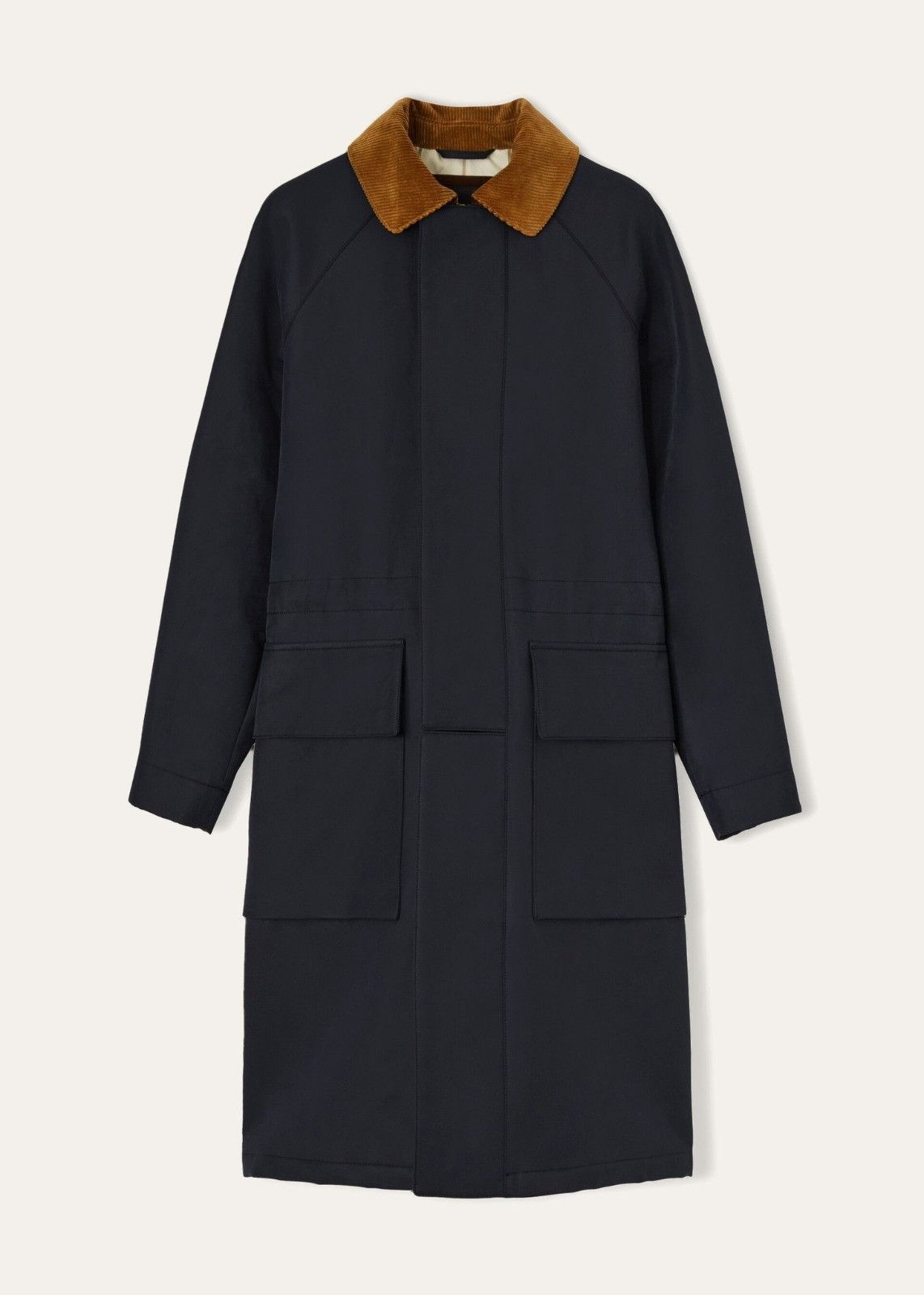 Loro Piana o1srvl11e0126 FAN4202 Horsey Long Jacket in Navy Size XL / US 12-14 / IT 48-50 - 1 Thumbnail