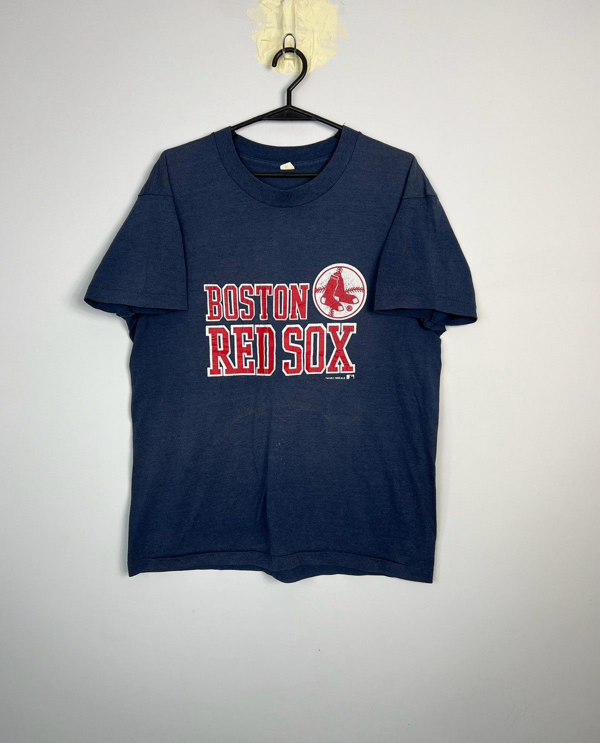 MLB × Vintage Tshirt Boston Red Sox 1988 MLB Vintage 80’s Rare Size US L / EU 52-54 / 3 - 1 Thumbnail