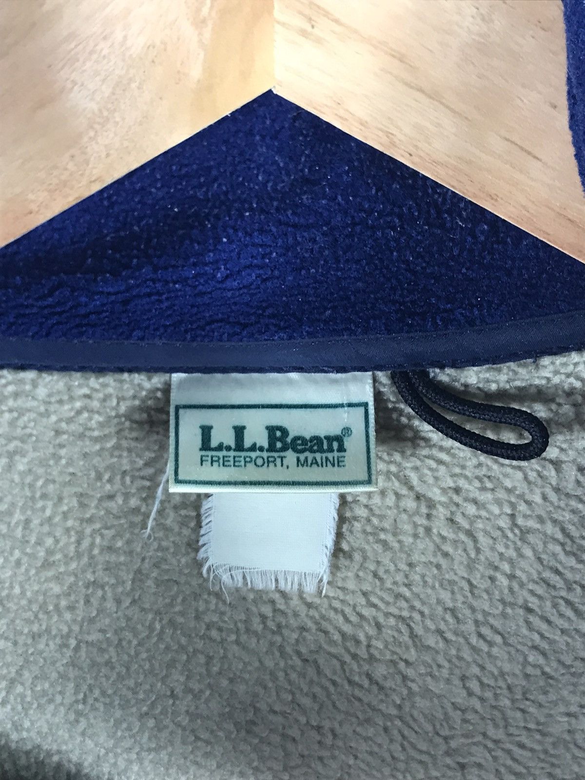 L.L. Bean ⚡️Vintage LL.Bean Fleece Deep Pile Sweater Jacket Size US L / EU 52-54 / 3 - 9 Thumbnail