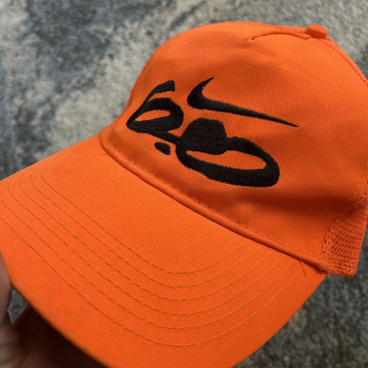 Nike 2010s NiKE 6.0 CAP UNSTRUCTURED PiNCH FRONT TRUCKER HAT OTTO Size ONE SIZE - 2 Thumbnail