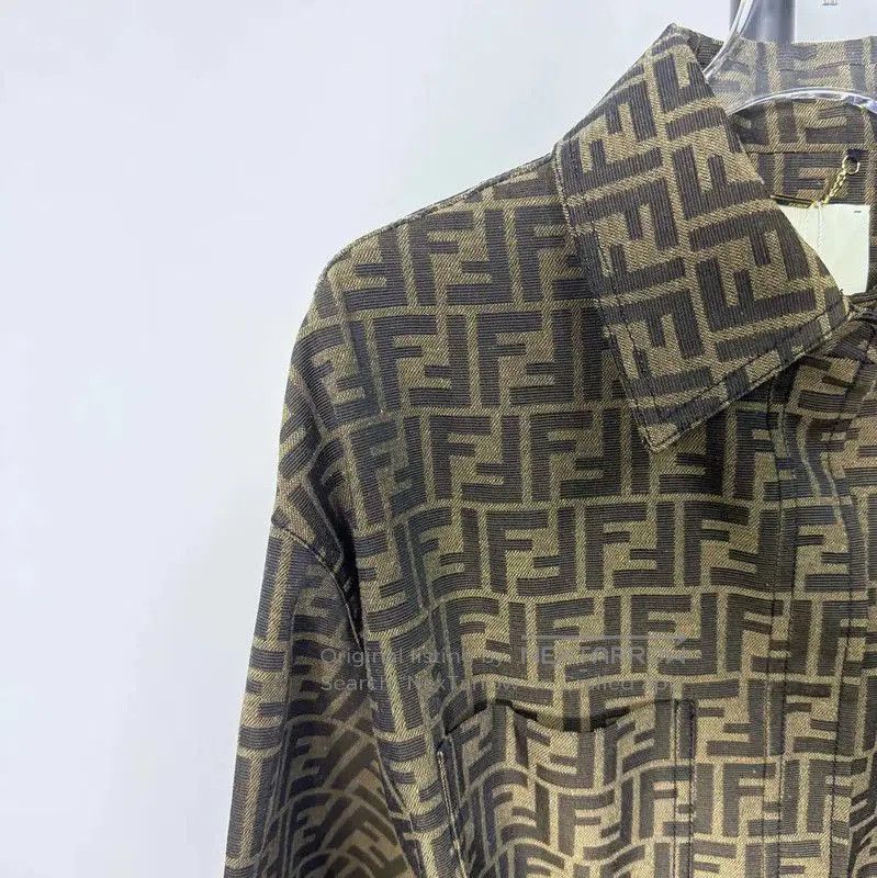 Fendi Fendi Colorblock Jacket for Women . Size M / US 6-8 / IT 42-44 - 3 Thumbnail