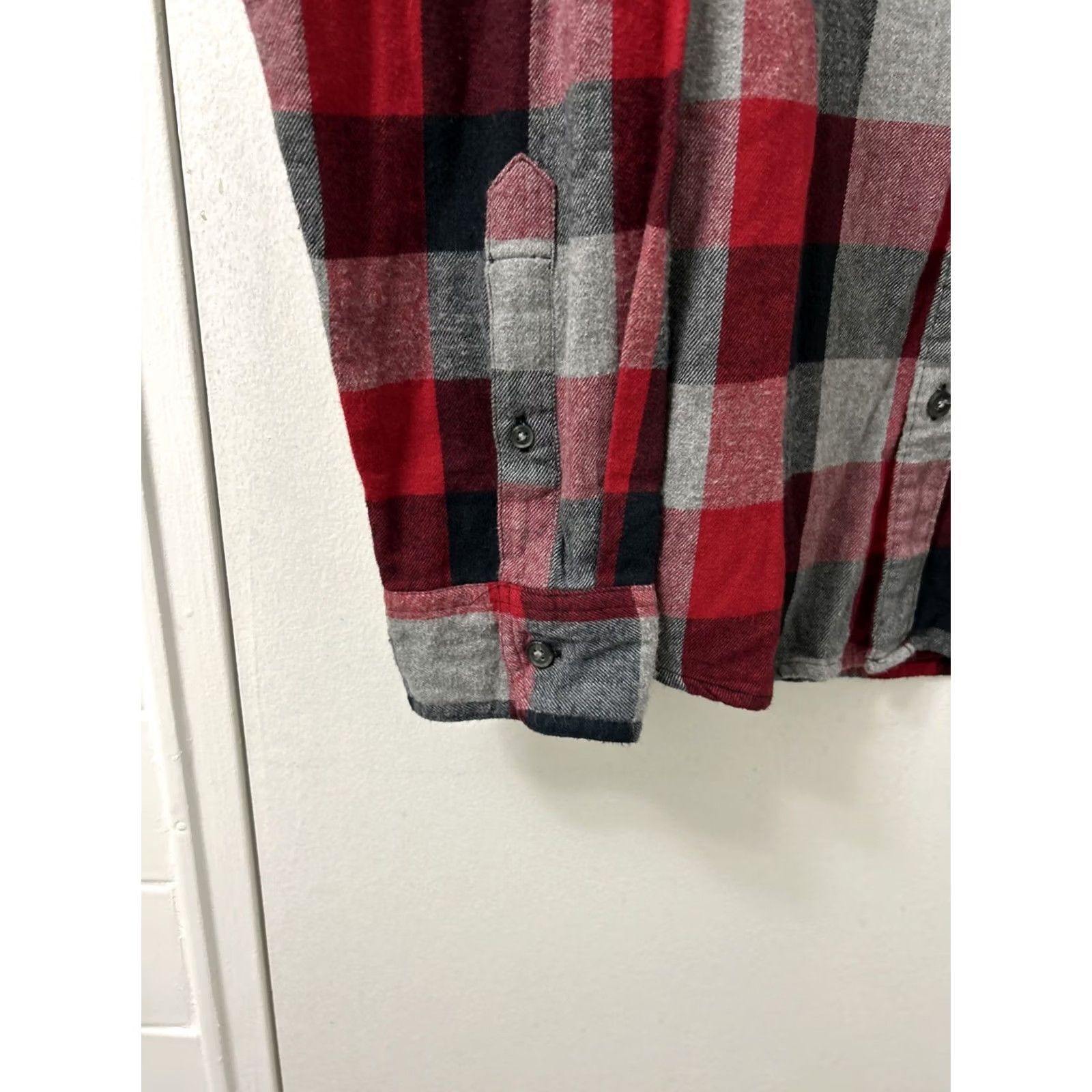 Vintage Urban Pipeline Shirt Mens L Red Ultimate Flannel Plaid Button Down Long Sleeve Size US L / EU 52-54 / 3 - 7 Thumbnail
